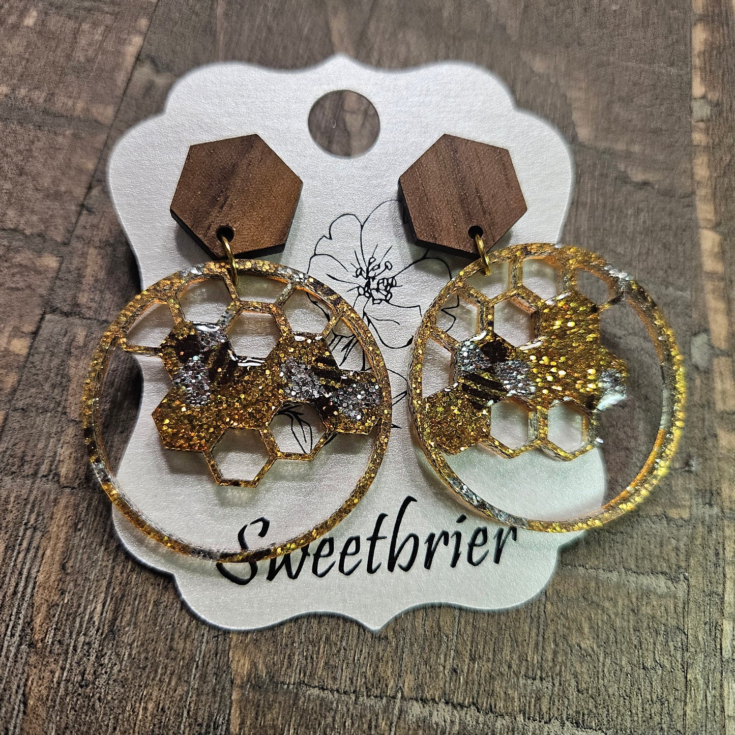 Honeycomb Earrings
