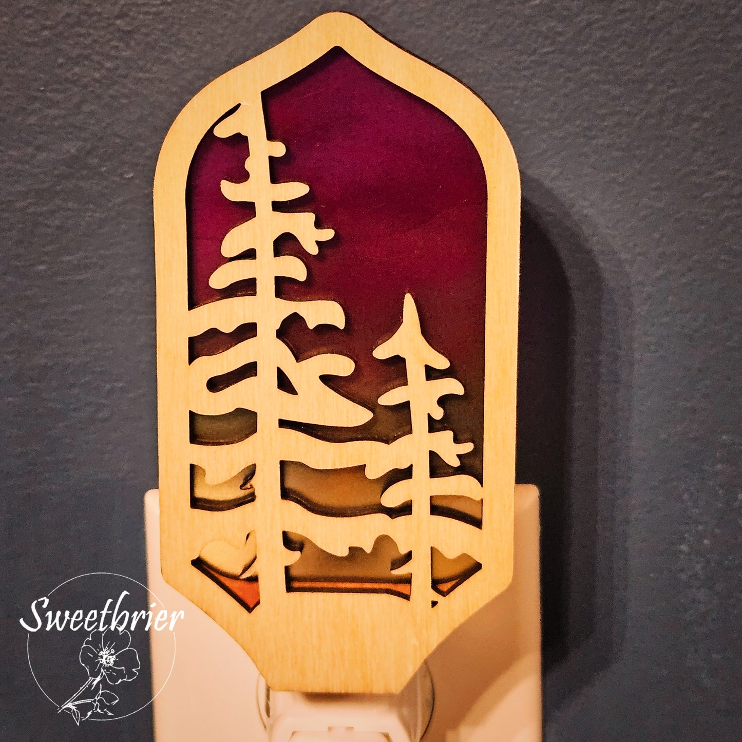 Pine Trees Nightlight