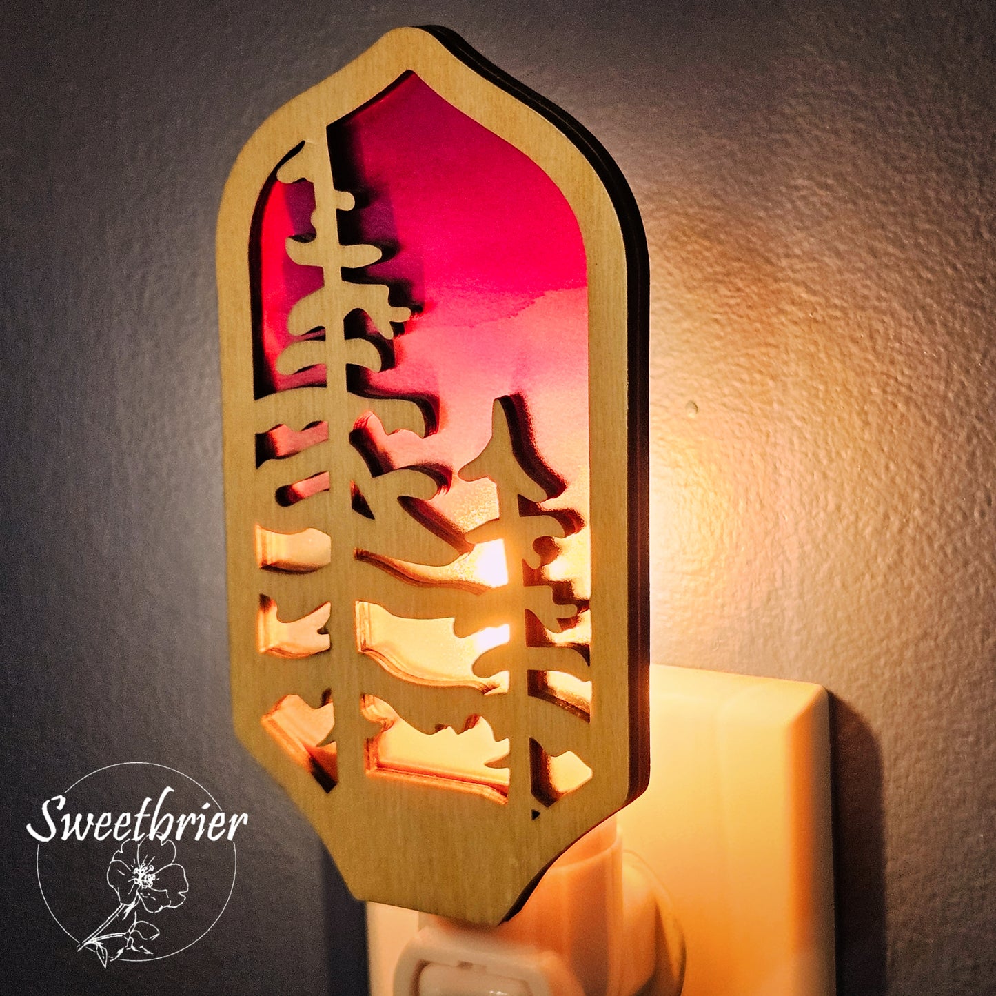 Pine Trees Nightlight