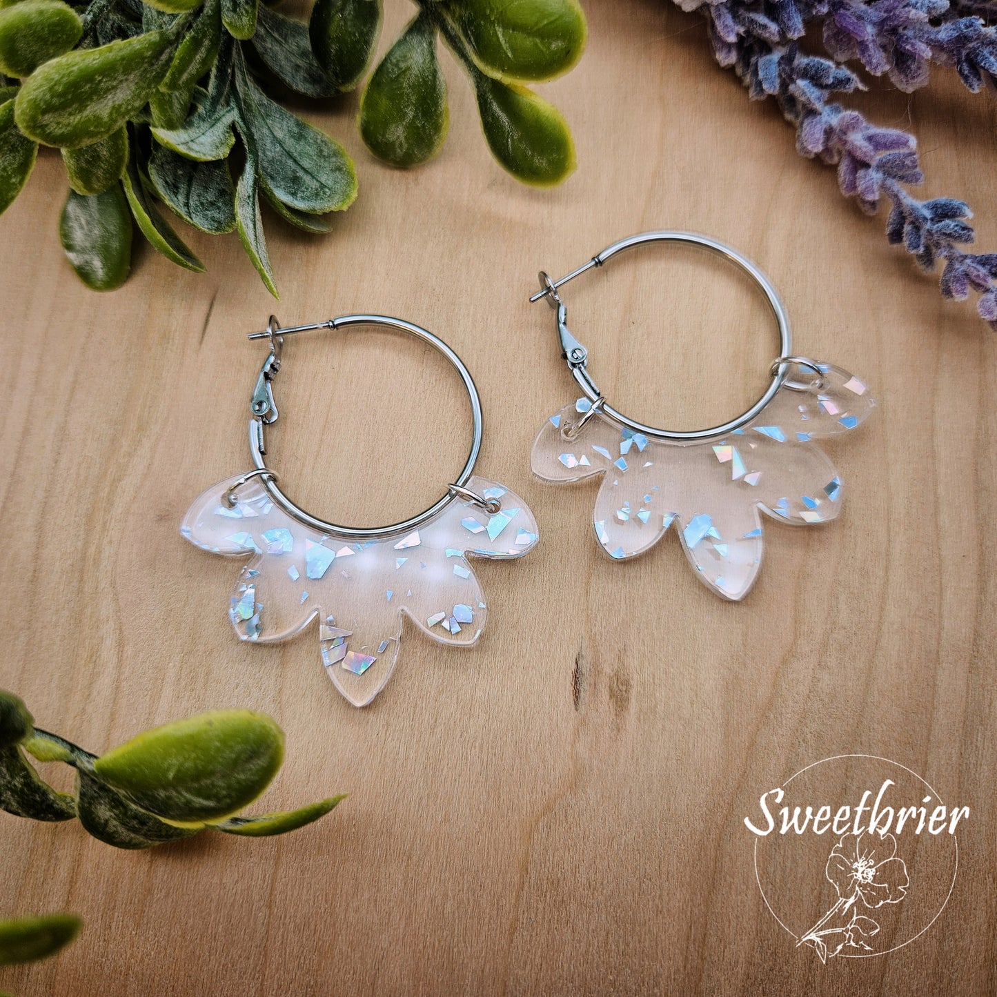 Silver Interchangeable Hoops