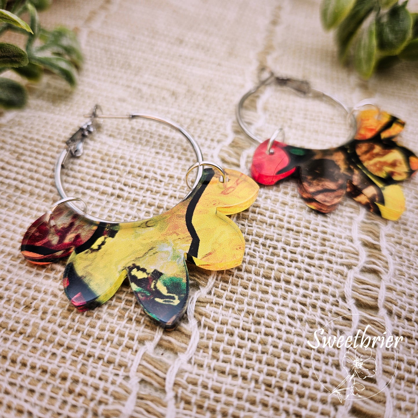 Silver Interchangeable Hoops