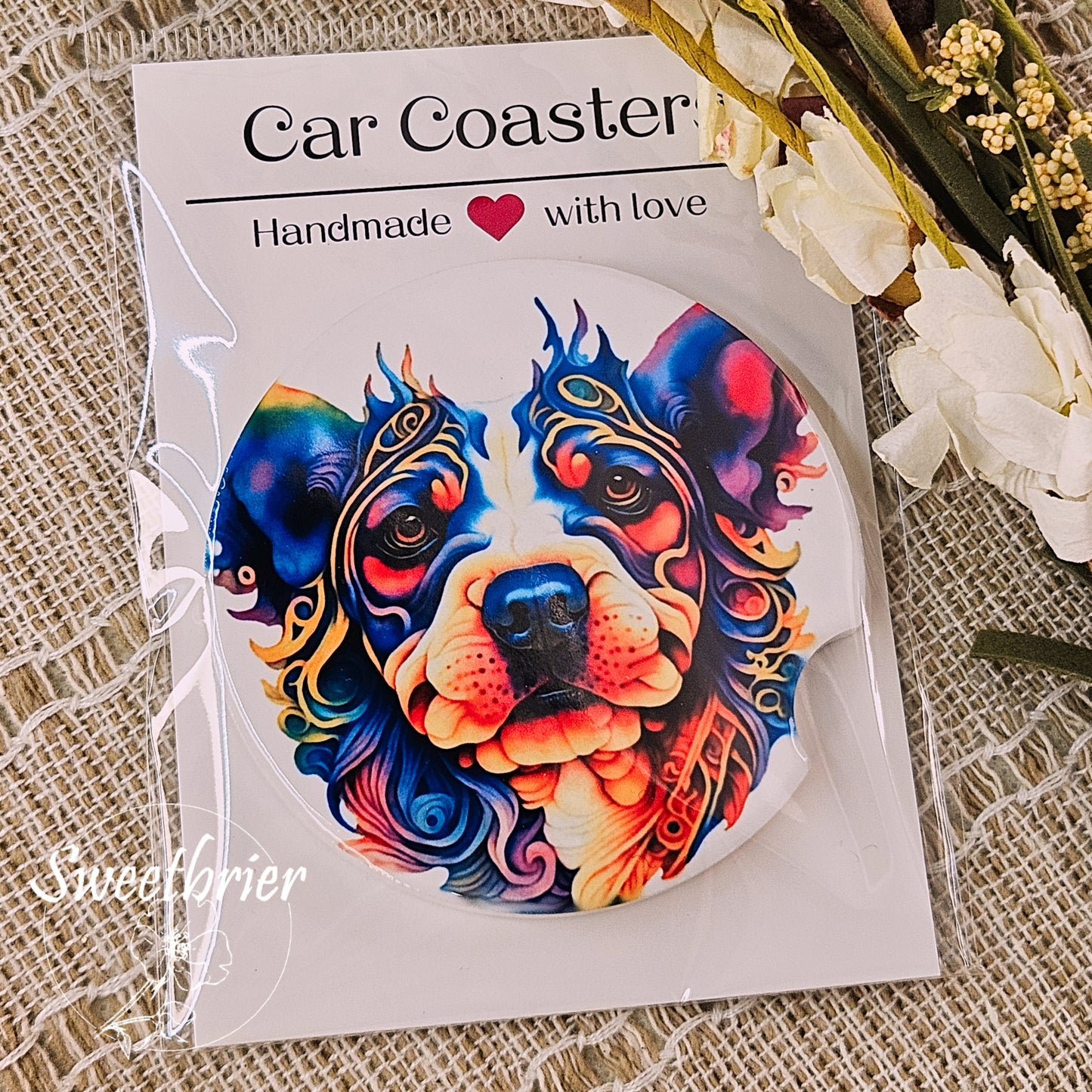 Ceramic Car Coaster