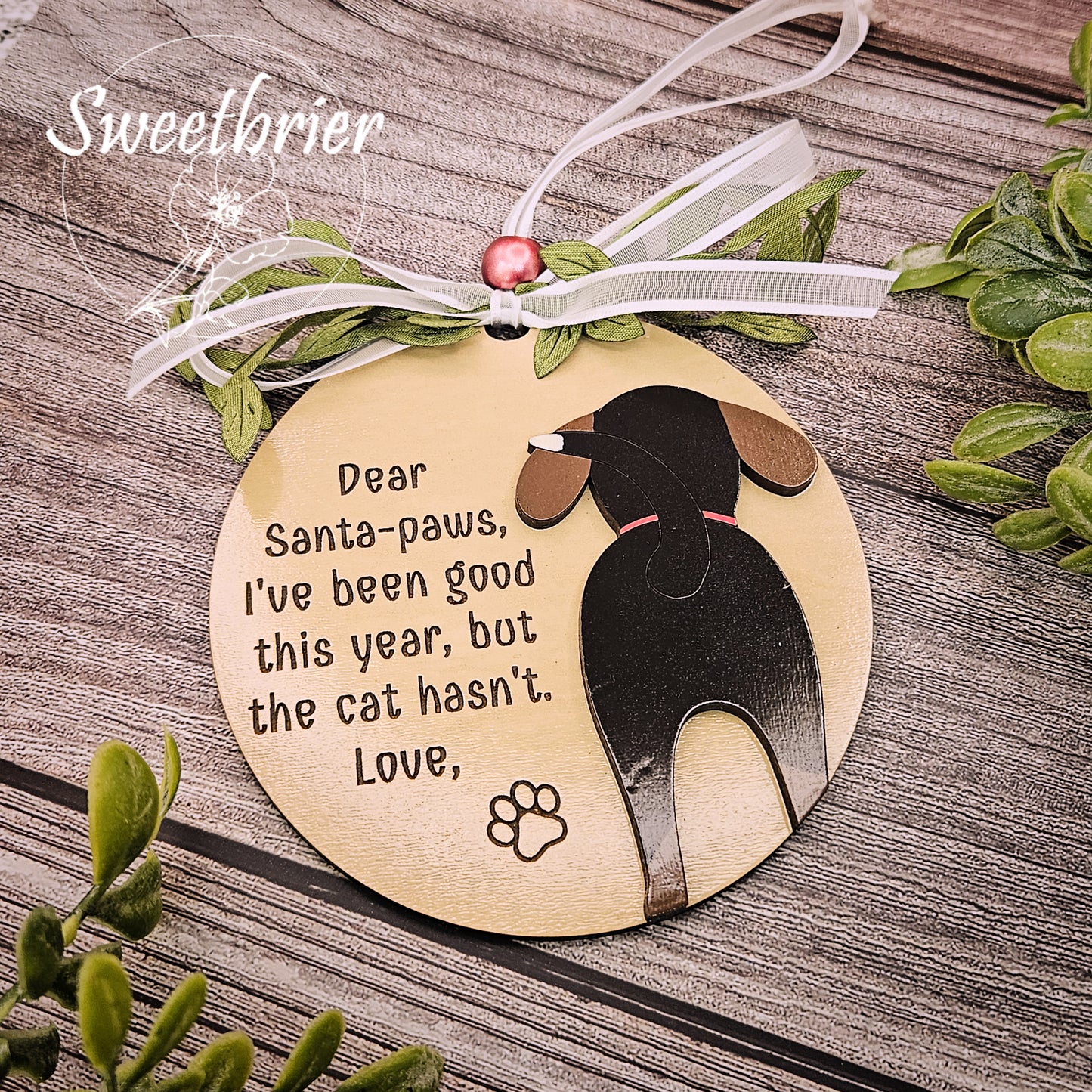 Dog's Letter to Santa