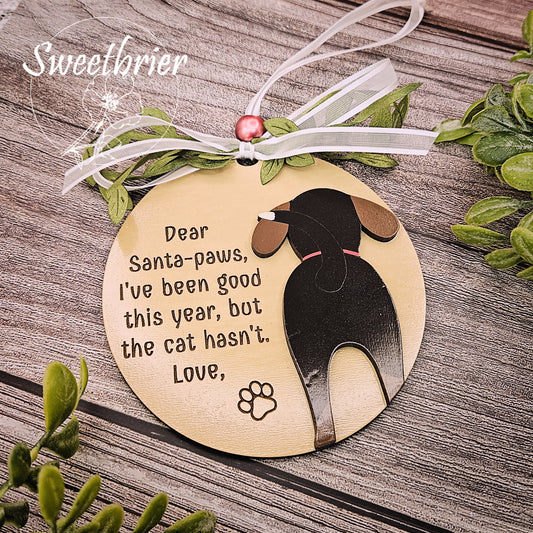 Dog's Letter to Santa