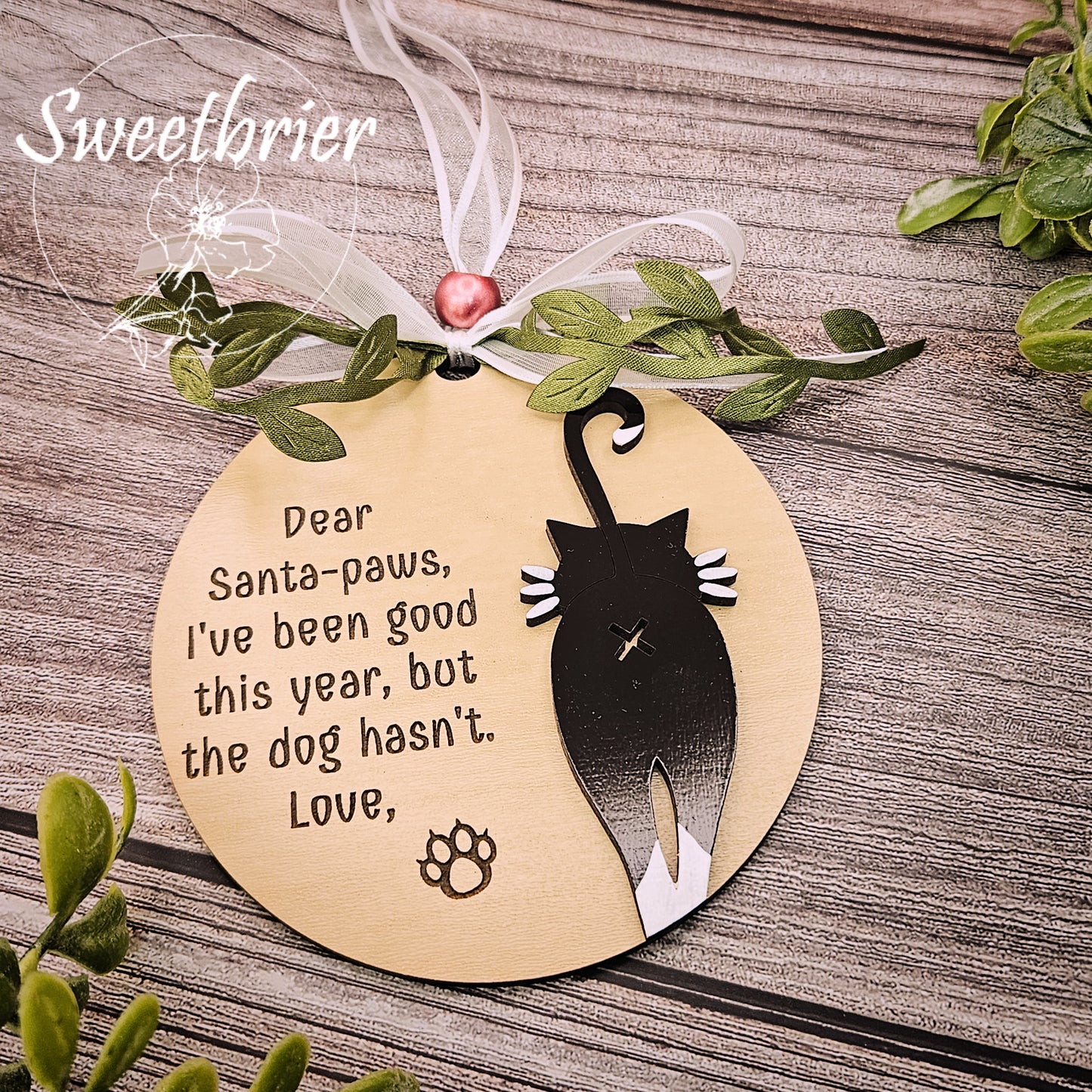 Cat's Letter to Santa