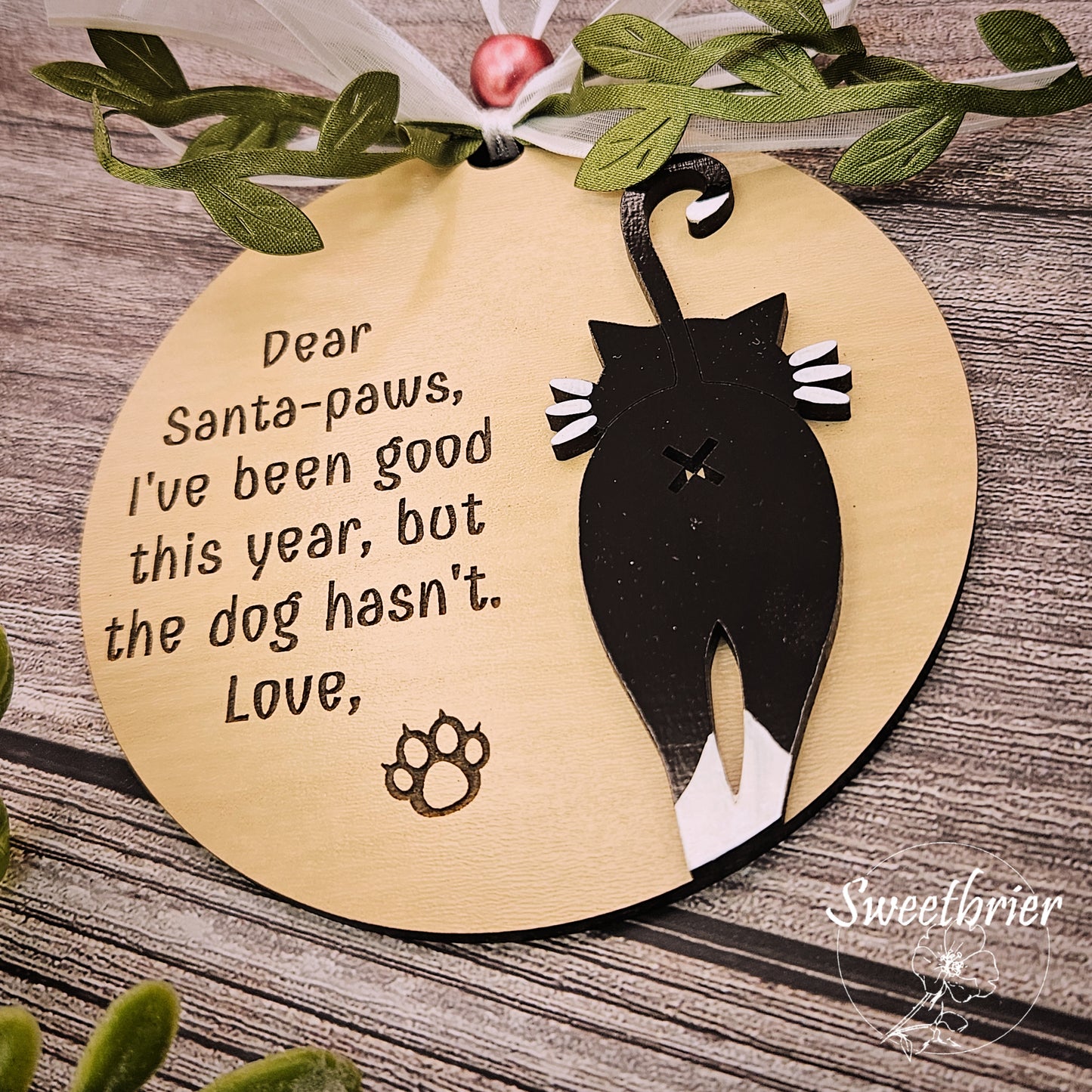Cat's Letter to Santa