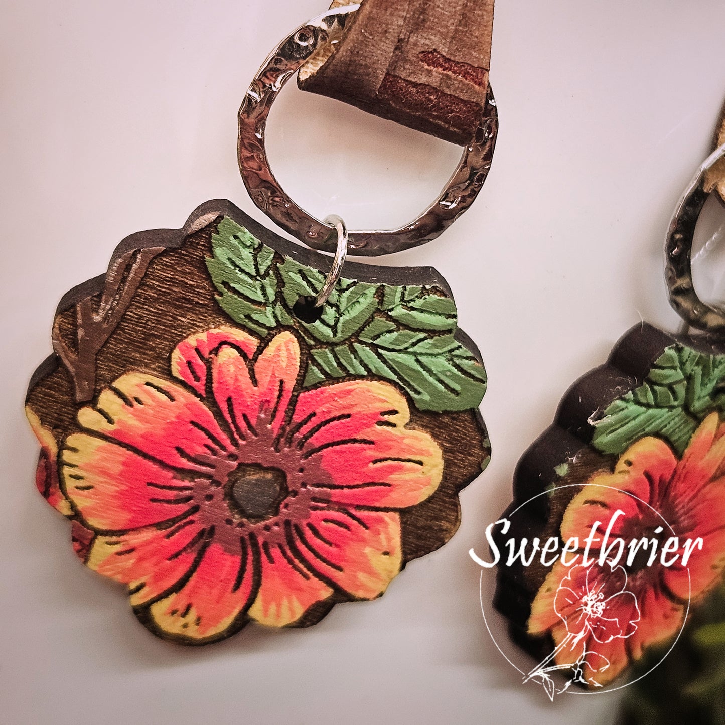 Floral Burst Earrings