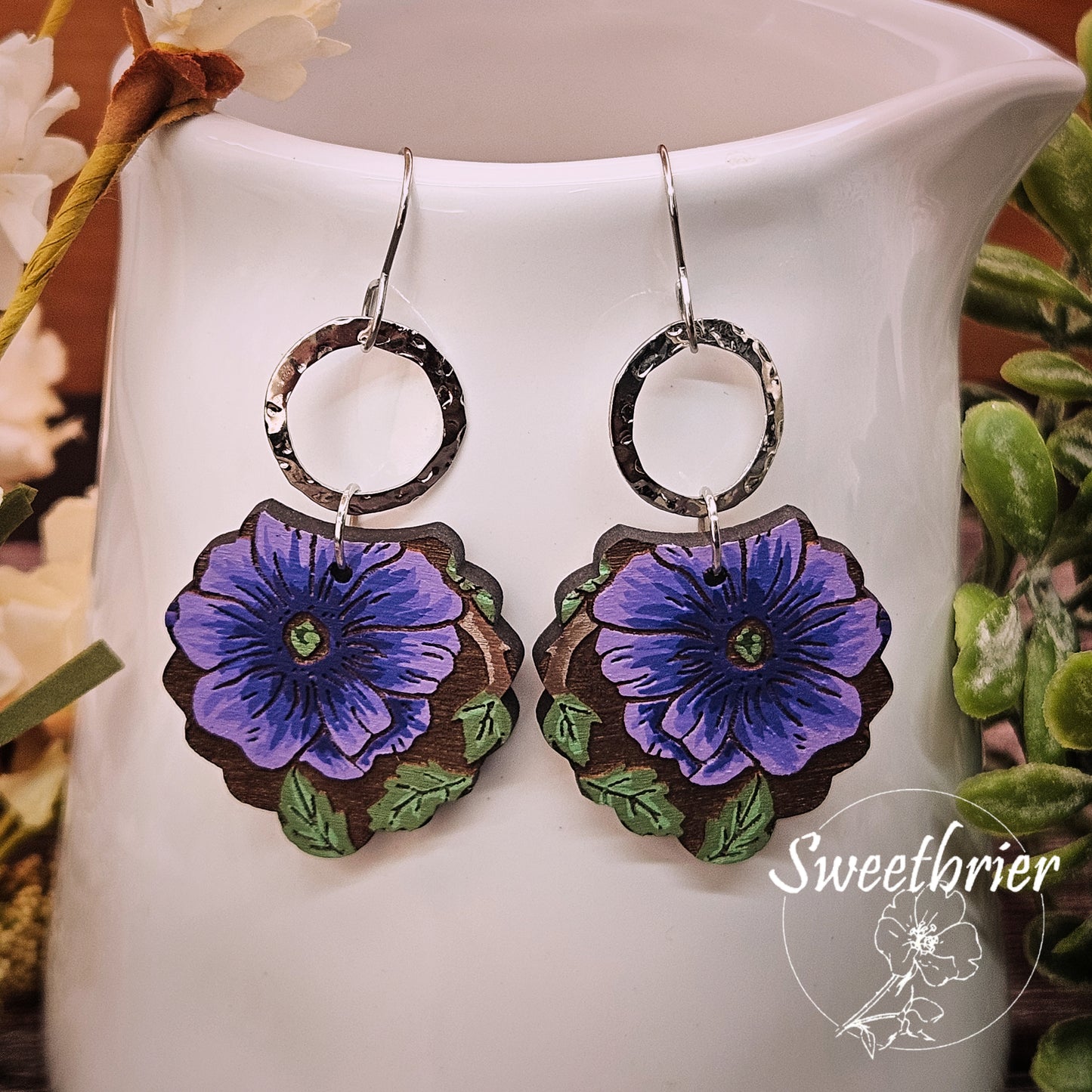 Floral Burst Earrings