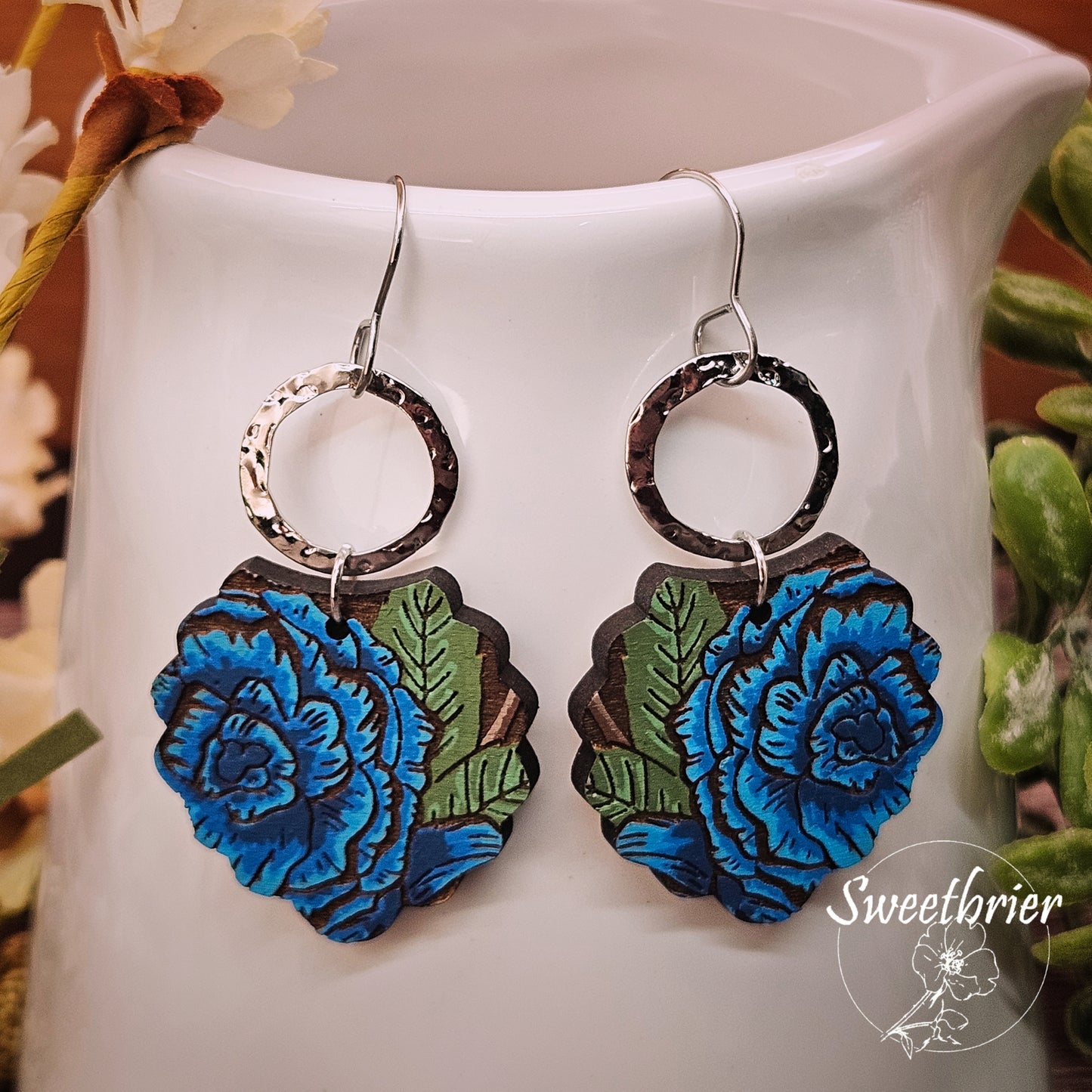 Floral Burst Earrings