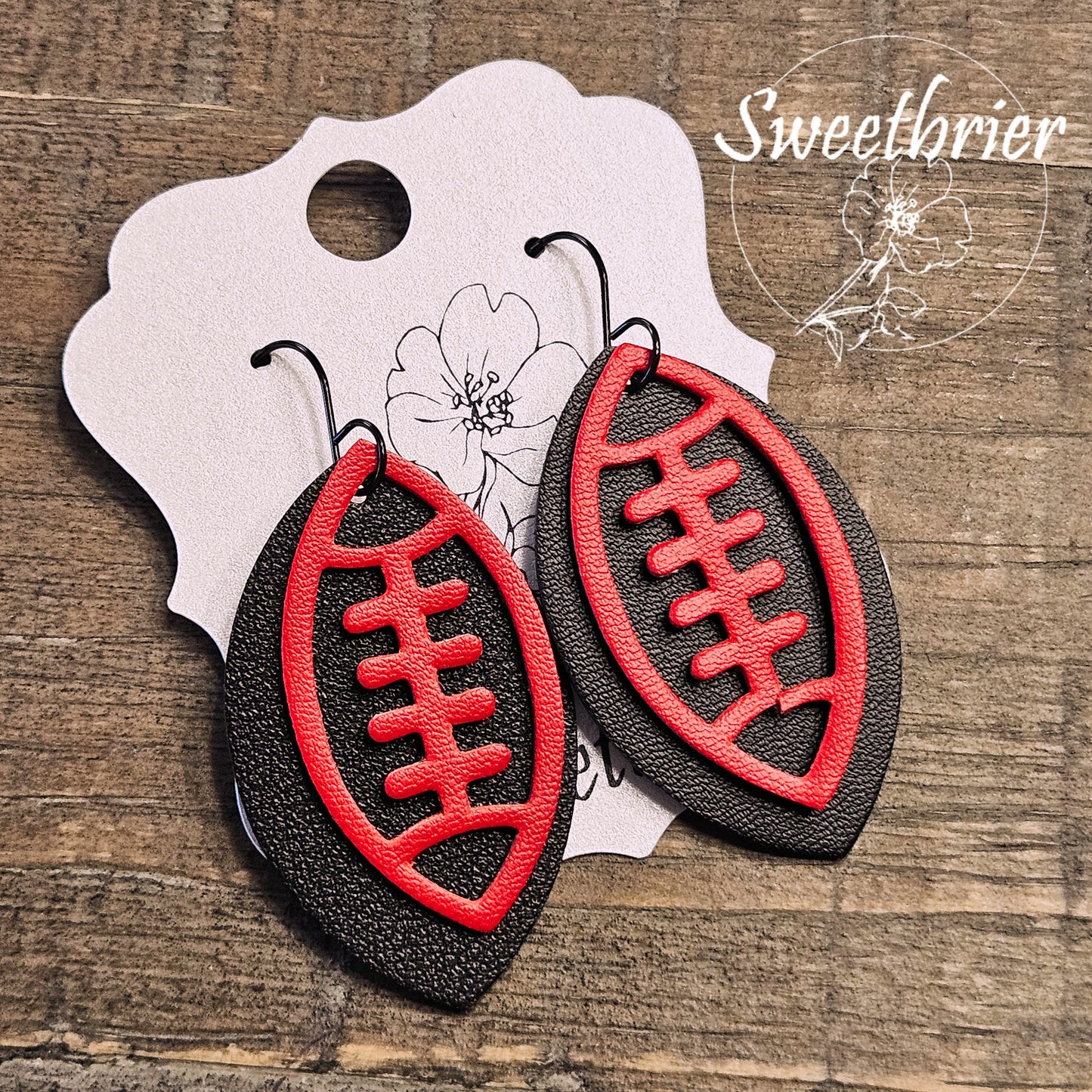 Football Earrings