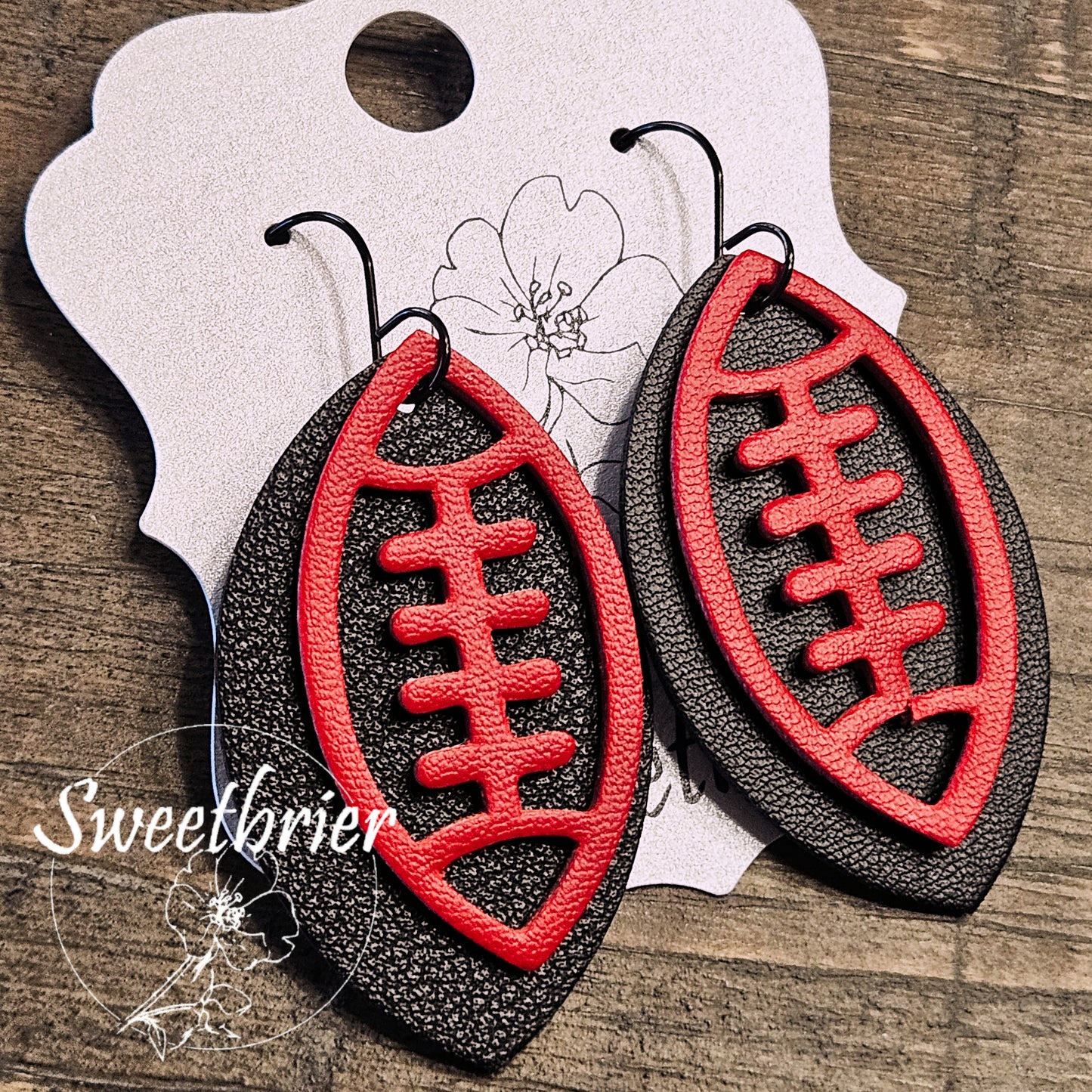 Football Earrings