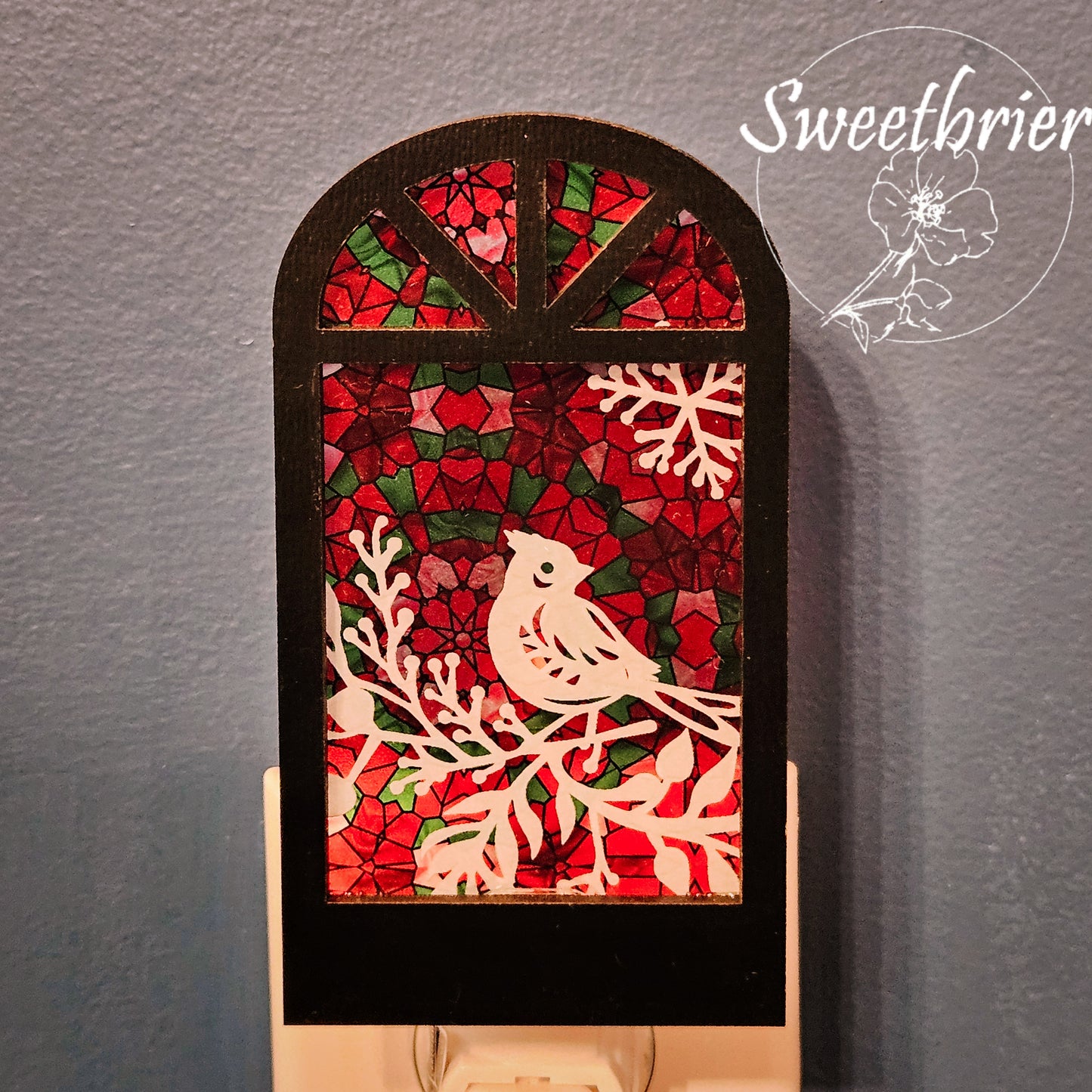 Christmas Cardinal Nightlight
