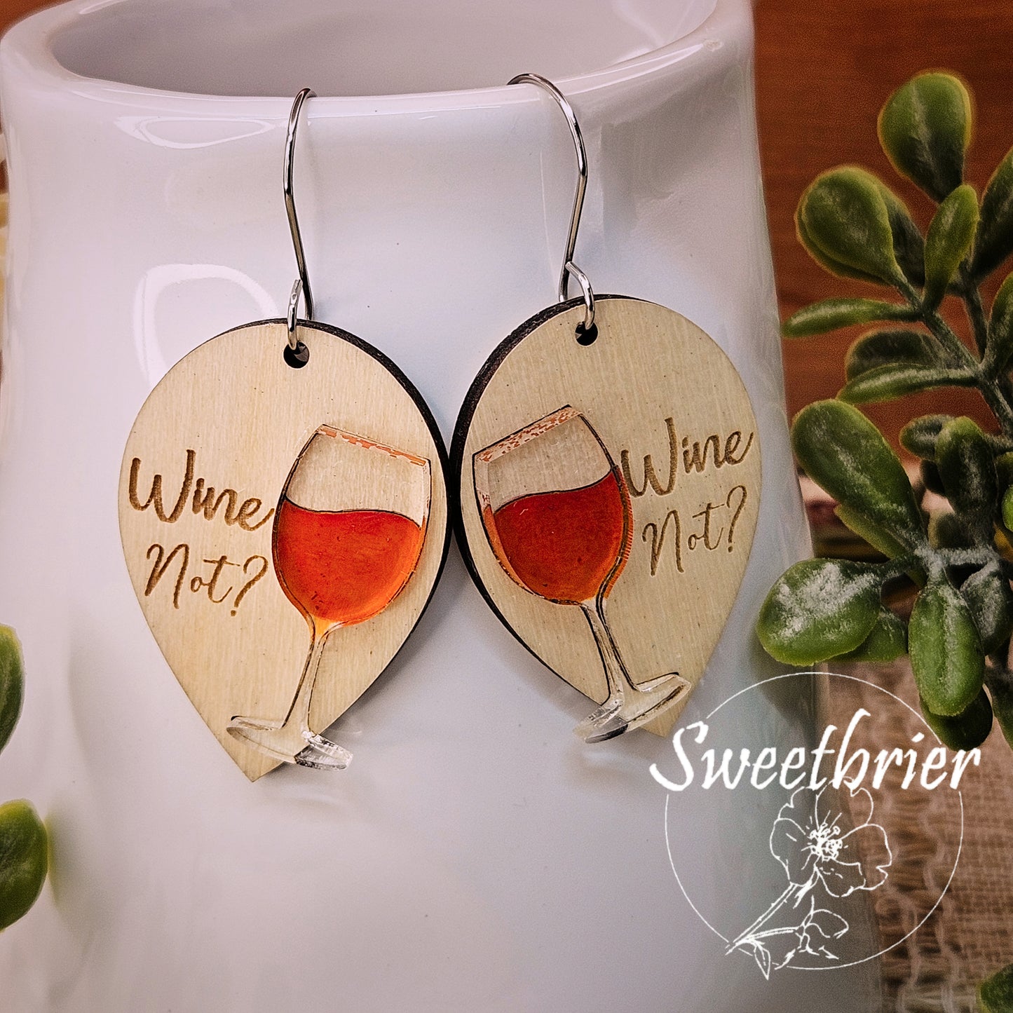 Wine Not? Earrings