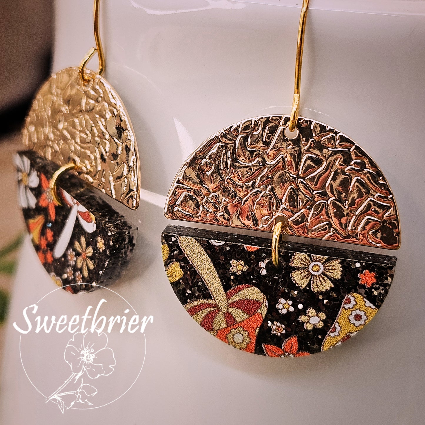 Enchanted Mushroom Earrings