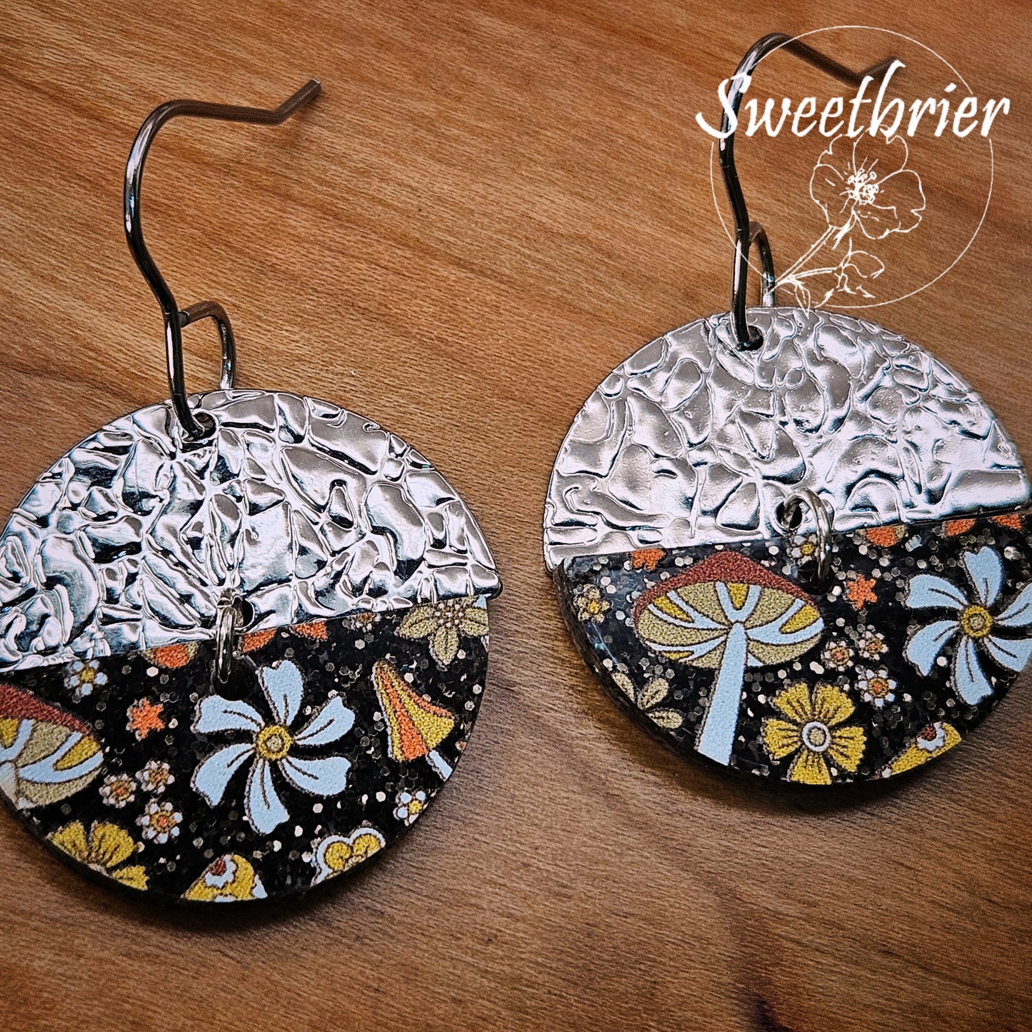 Enchanted Mushroom Earrings