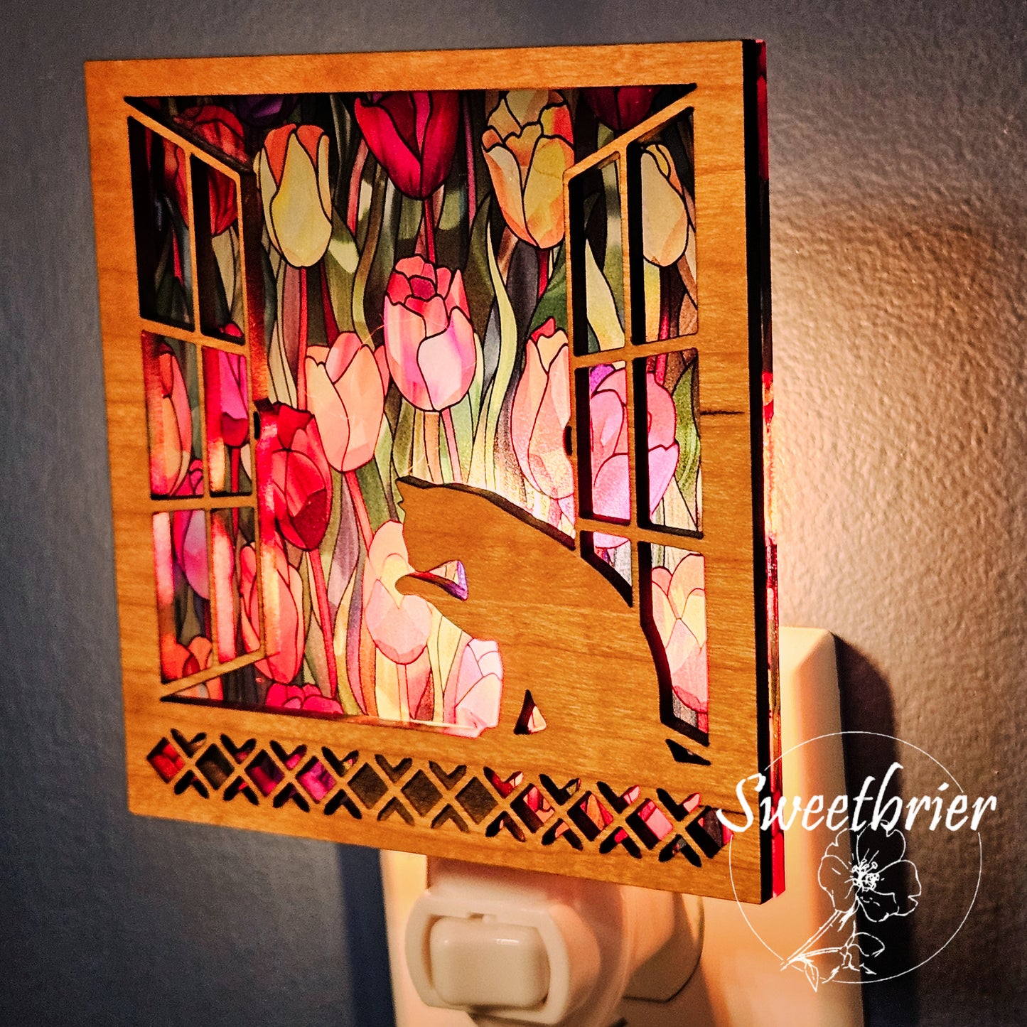 Daydreaming Kitty Nightlight