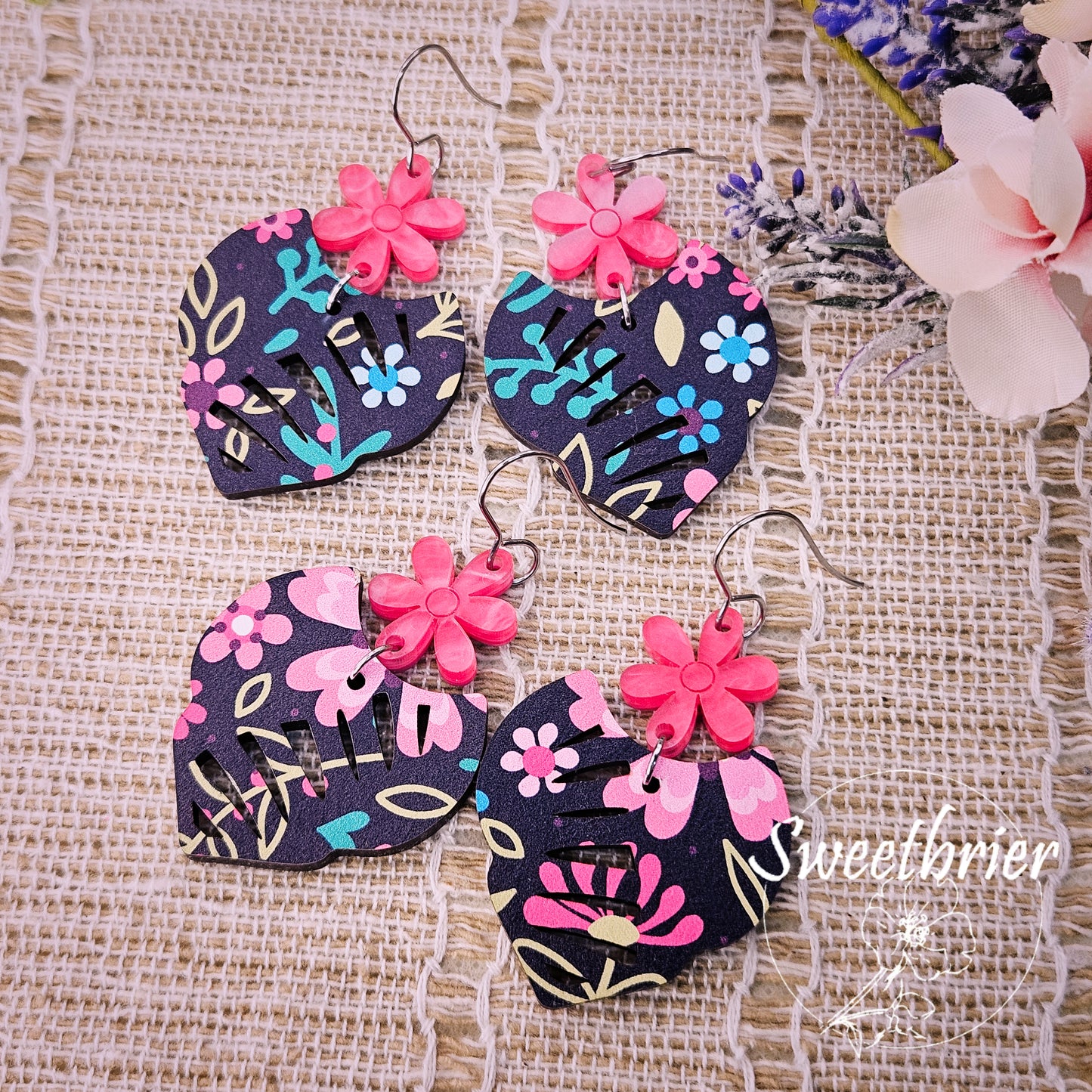 Flirty Floral Earrings