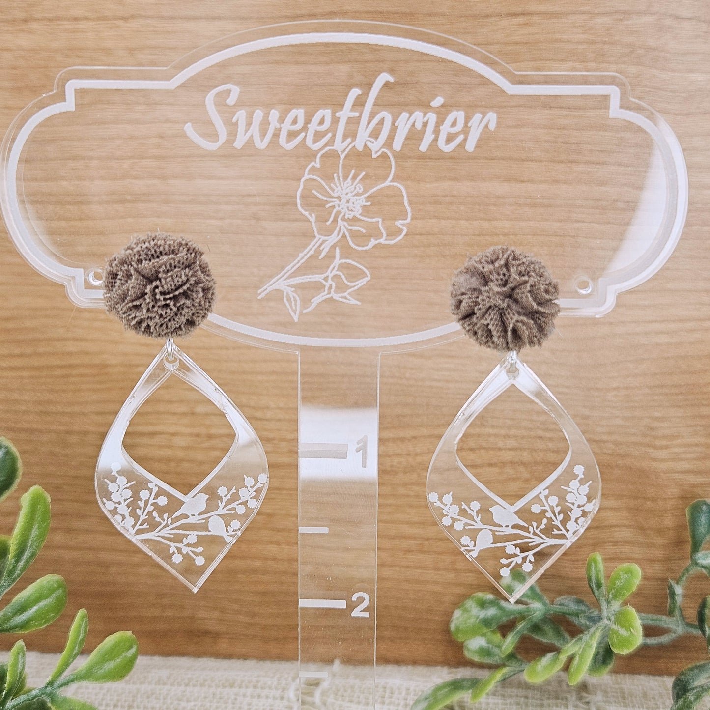 Lacy Bird Earrings