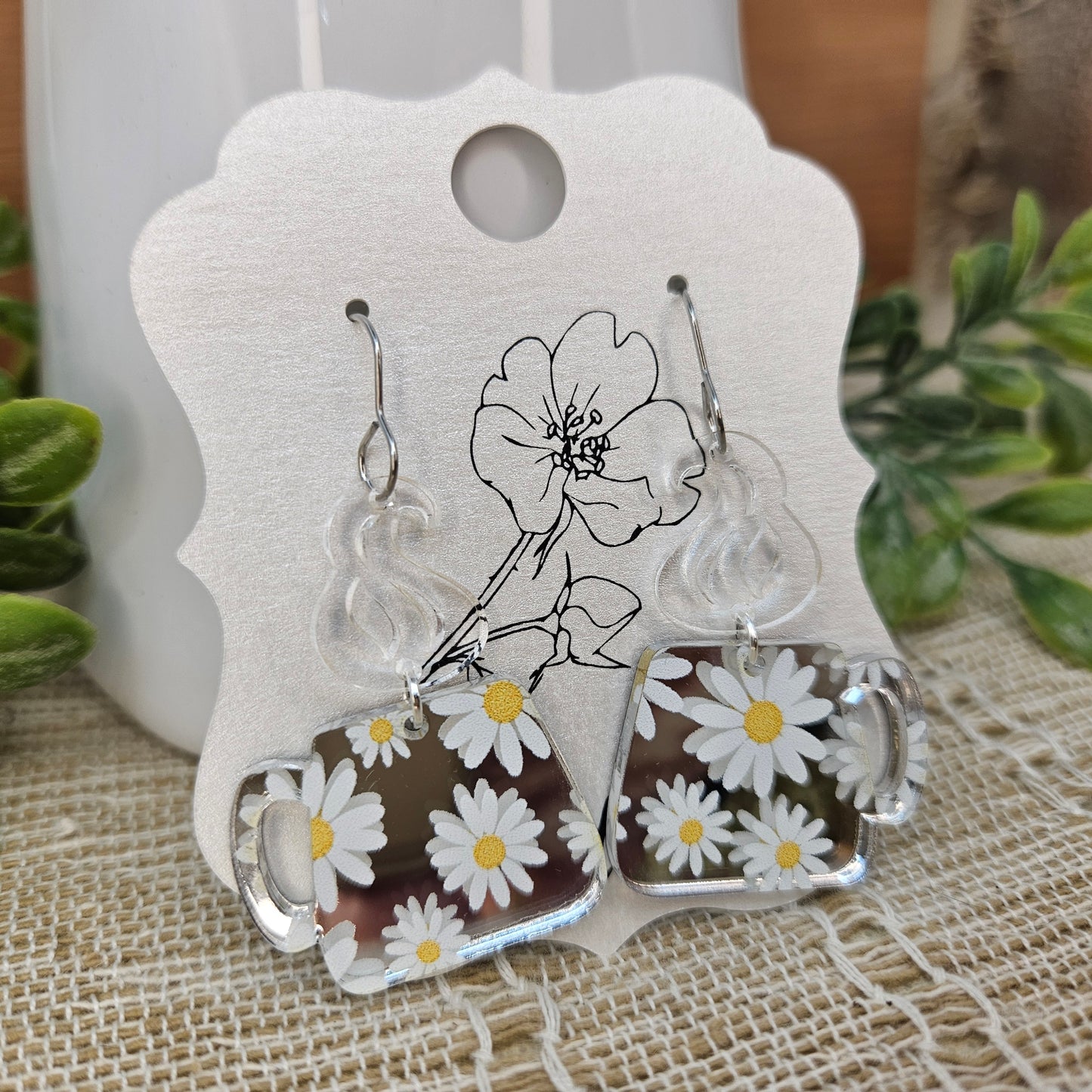 Steaming Cup Earrings