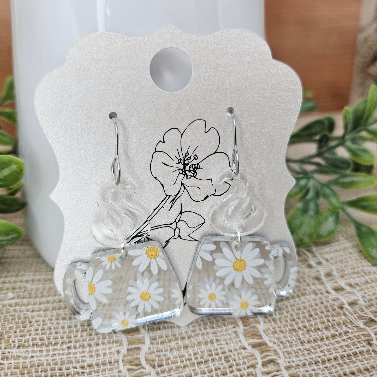 Steaming Cup Earrings