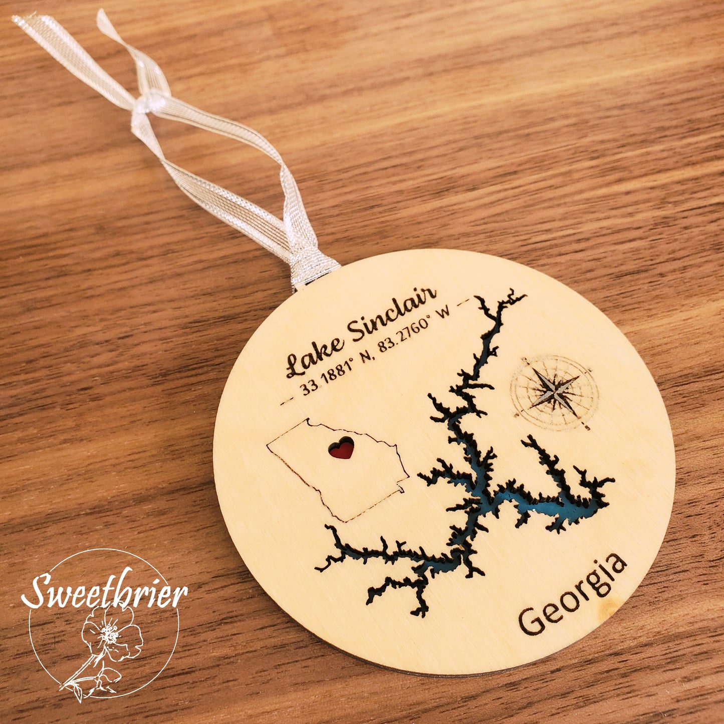 Lake Sinclair, GA Ornament