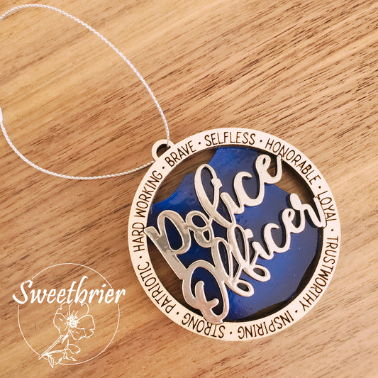Police Officer Ornament