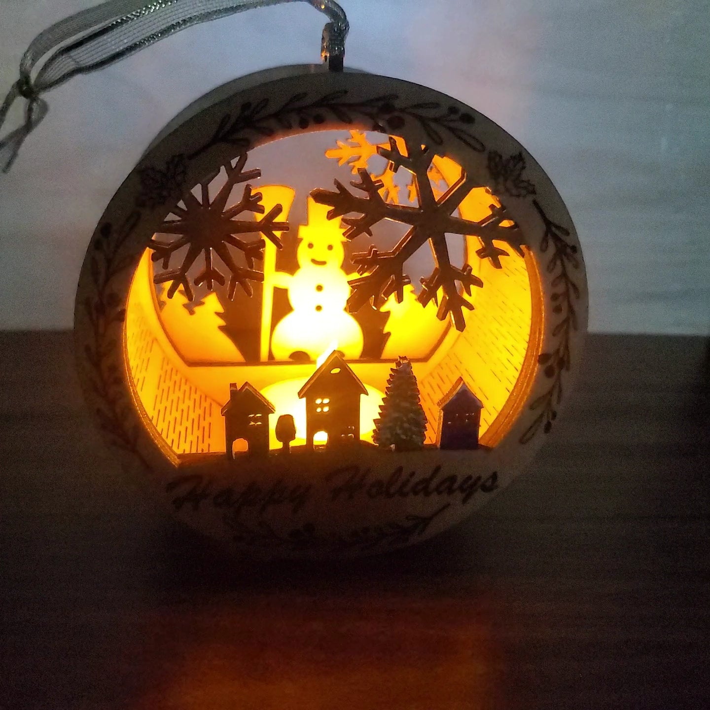 LED Village Ornament
