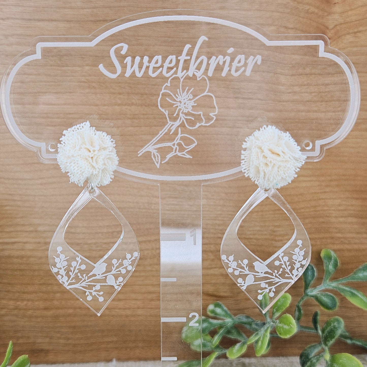 Lacy Bird Earrings