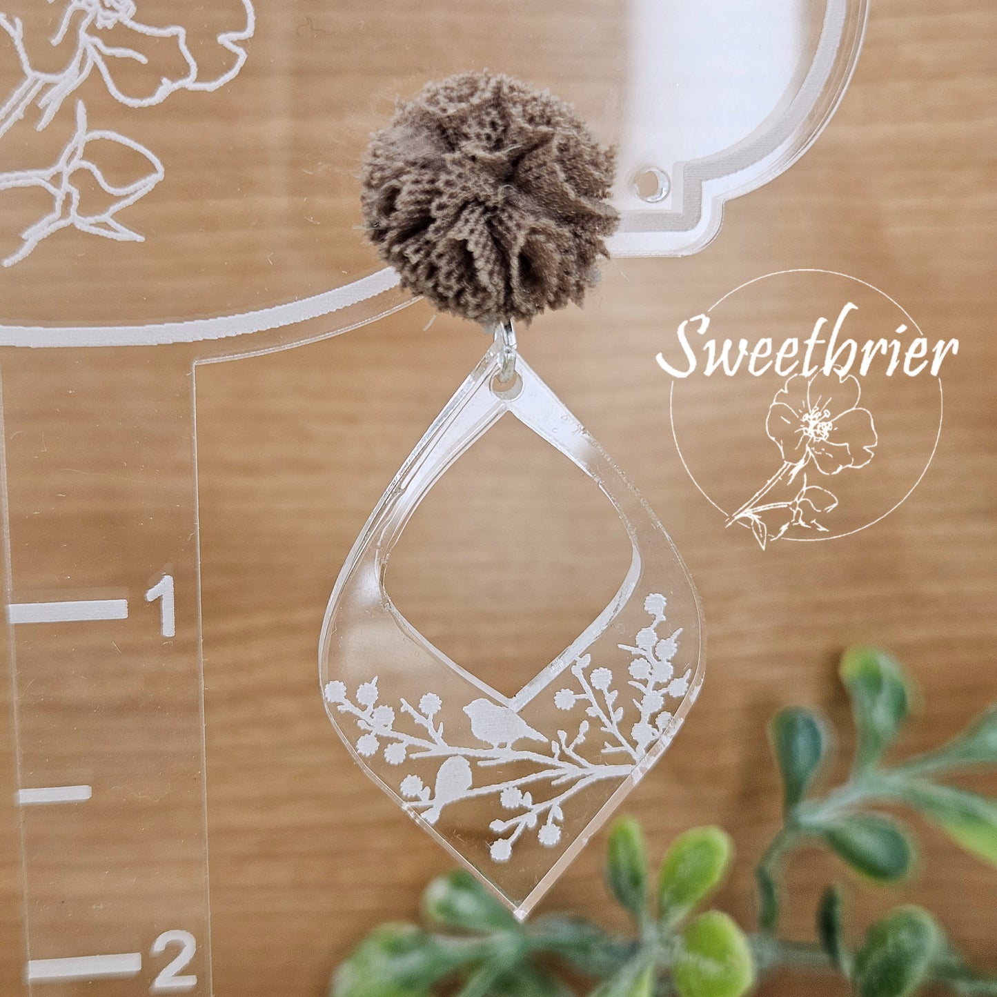 Lacy Bird Earrings