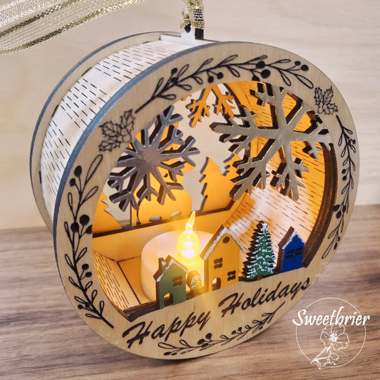 LED Village Ornament