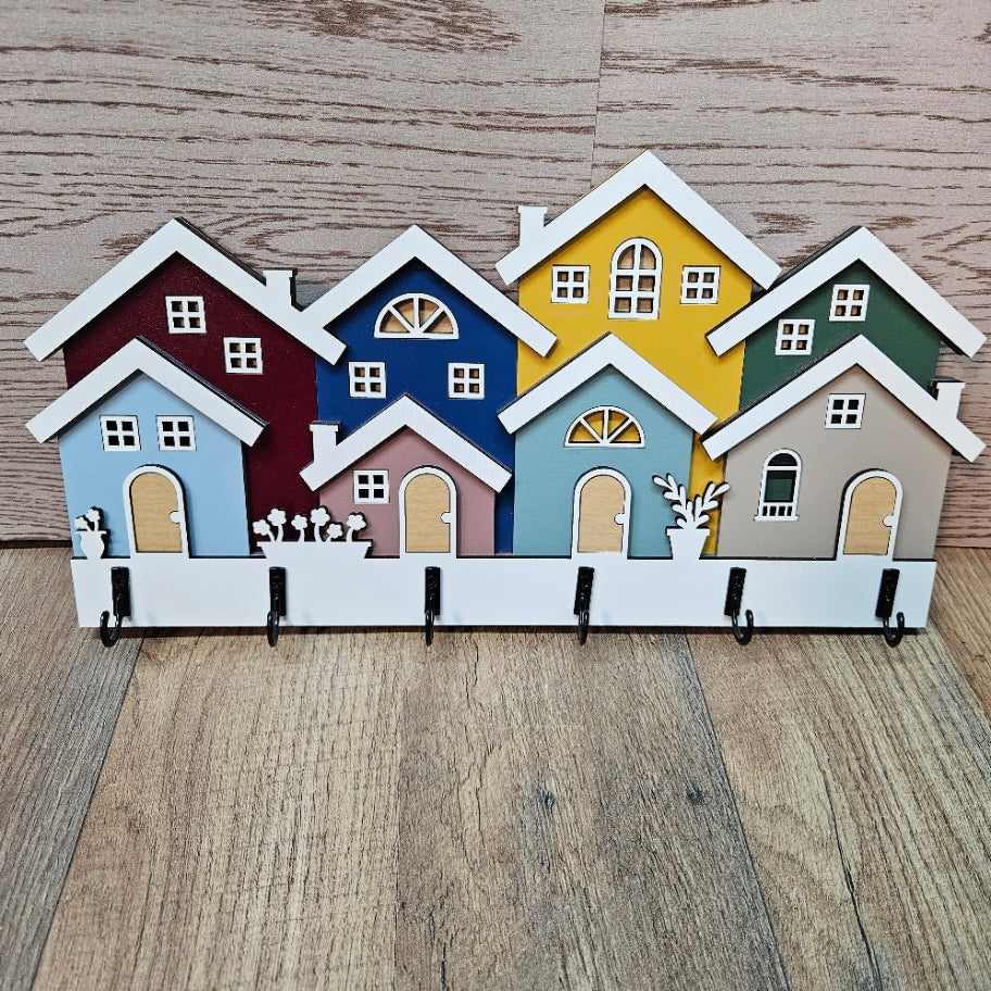 Little Houses Keyholder