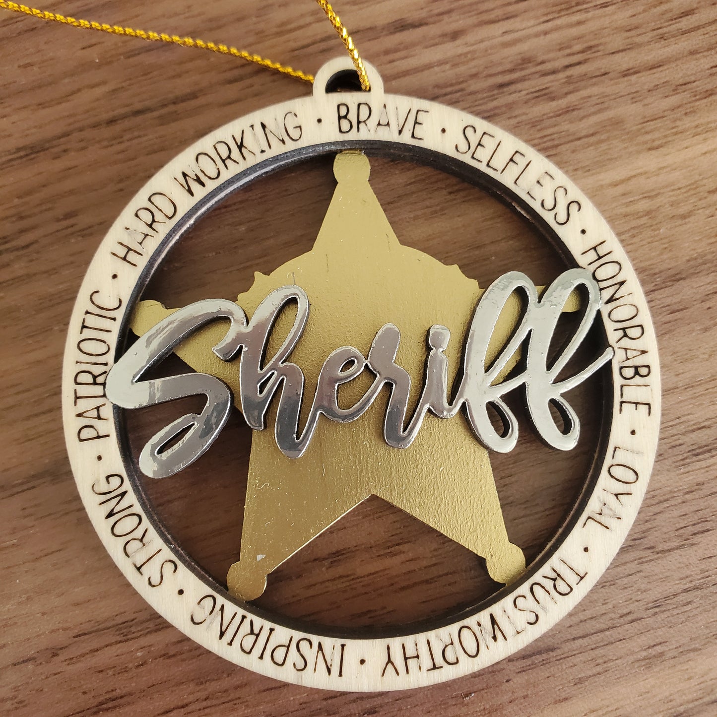 Sheriff Ornament