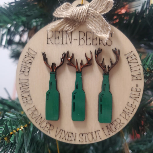 Rein-Beers Ornament