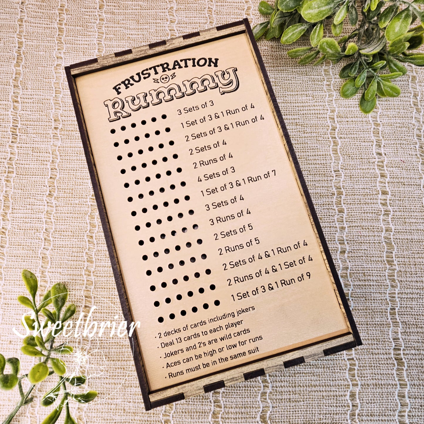 Frustration Rummy Game Box