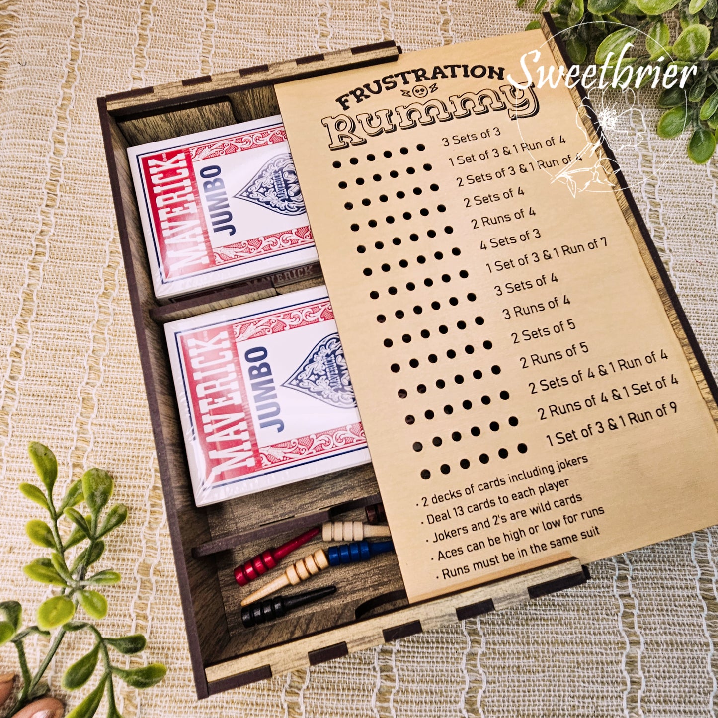 Frustration Rummy Game Box