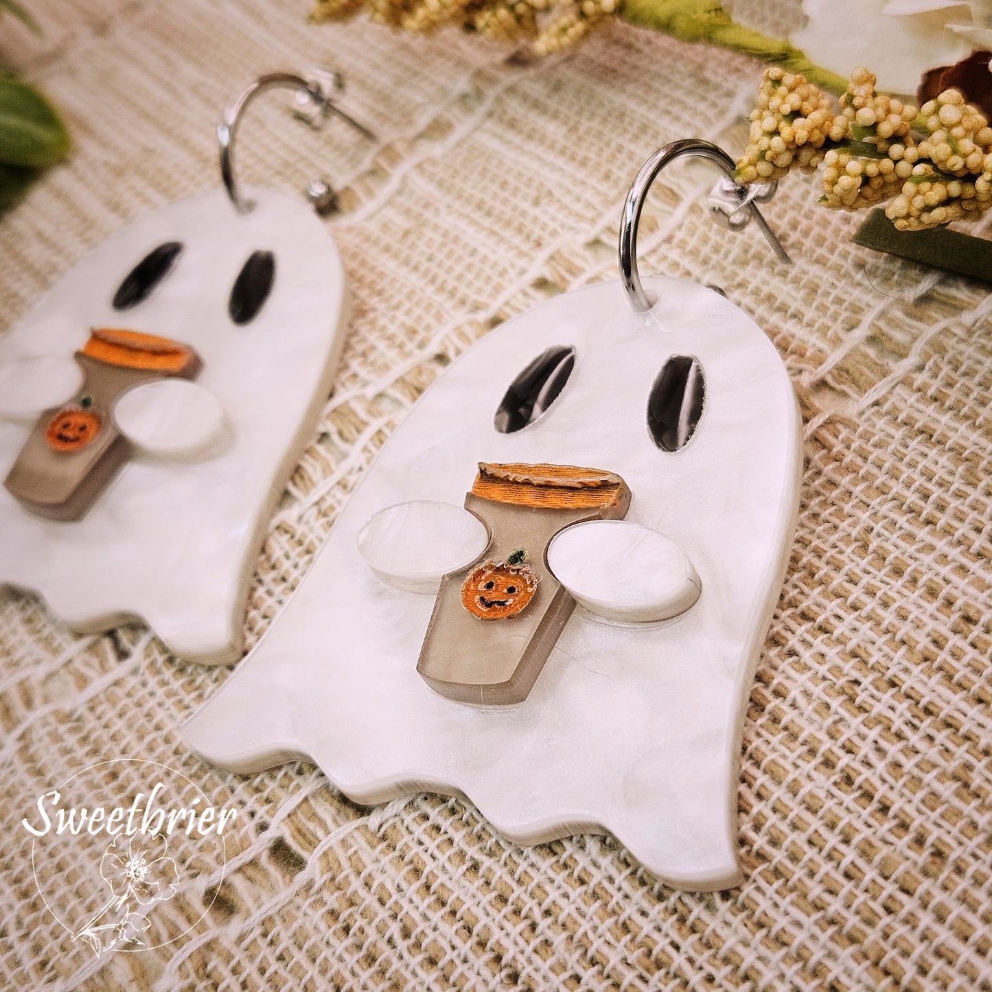 Pumpkin Spice Spirits Earrings