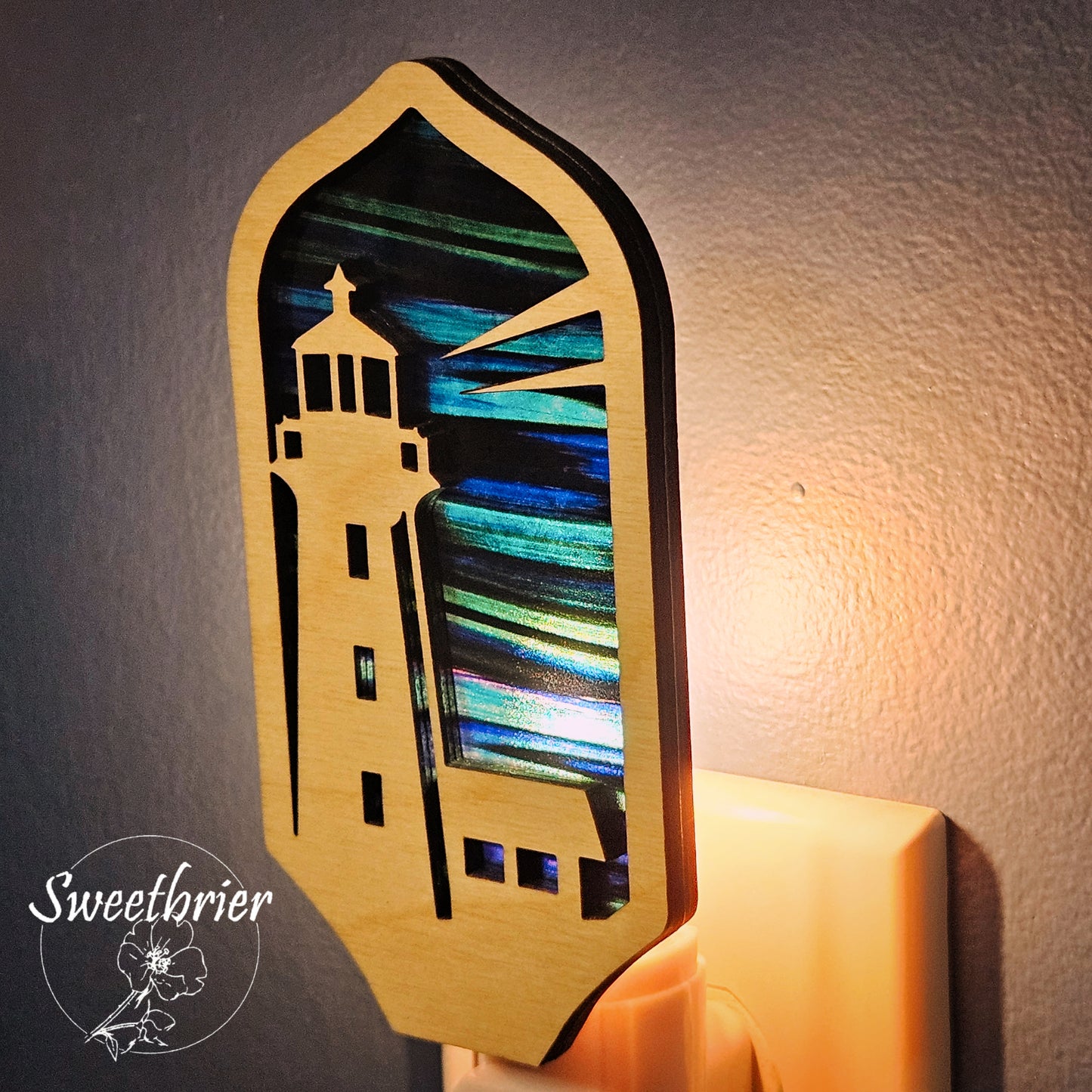 Aqua Lighthouse Nightlight