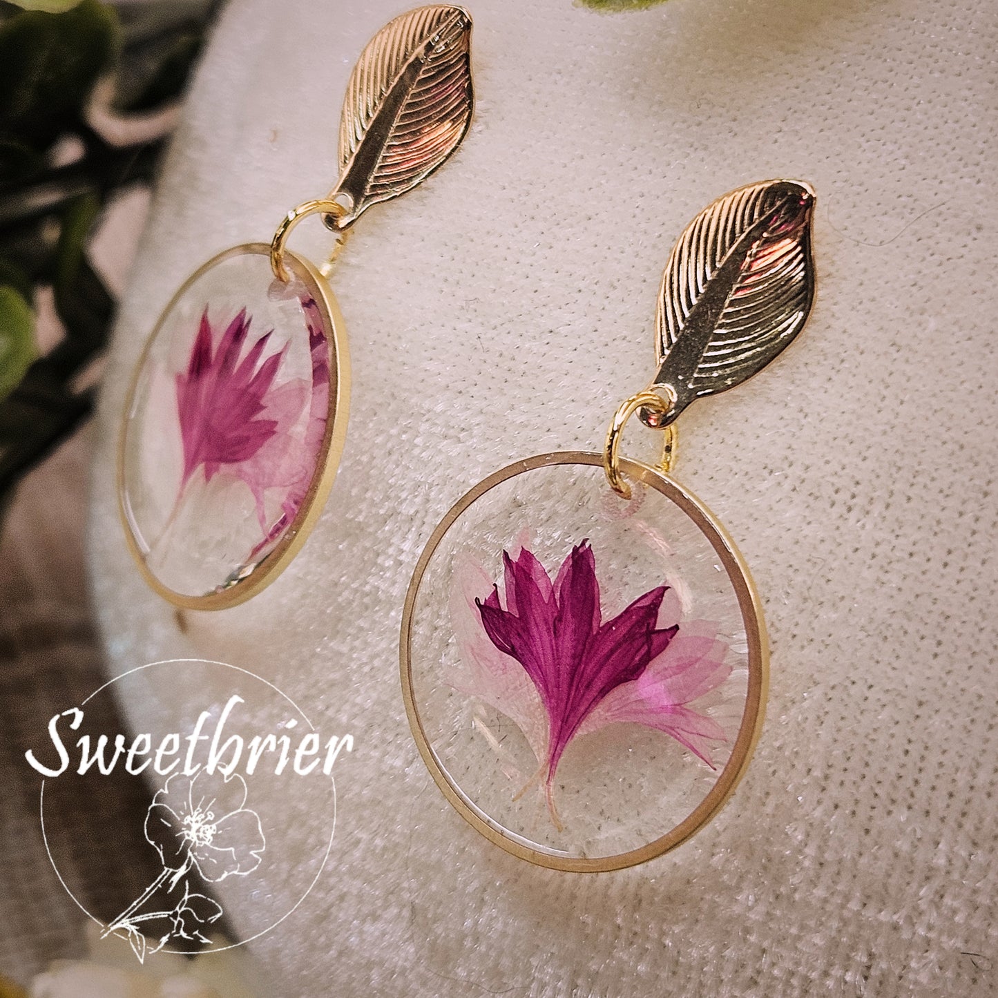 Pink Blossom Whisper Earrings