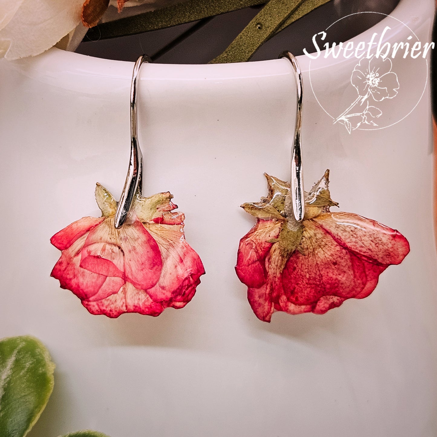 Rose Drift Earrings