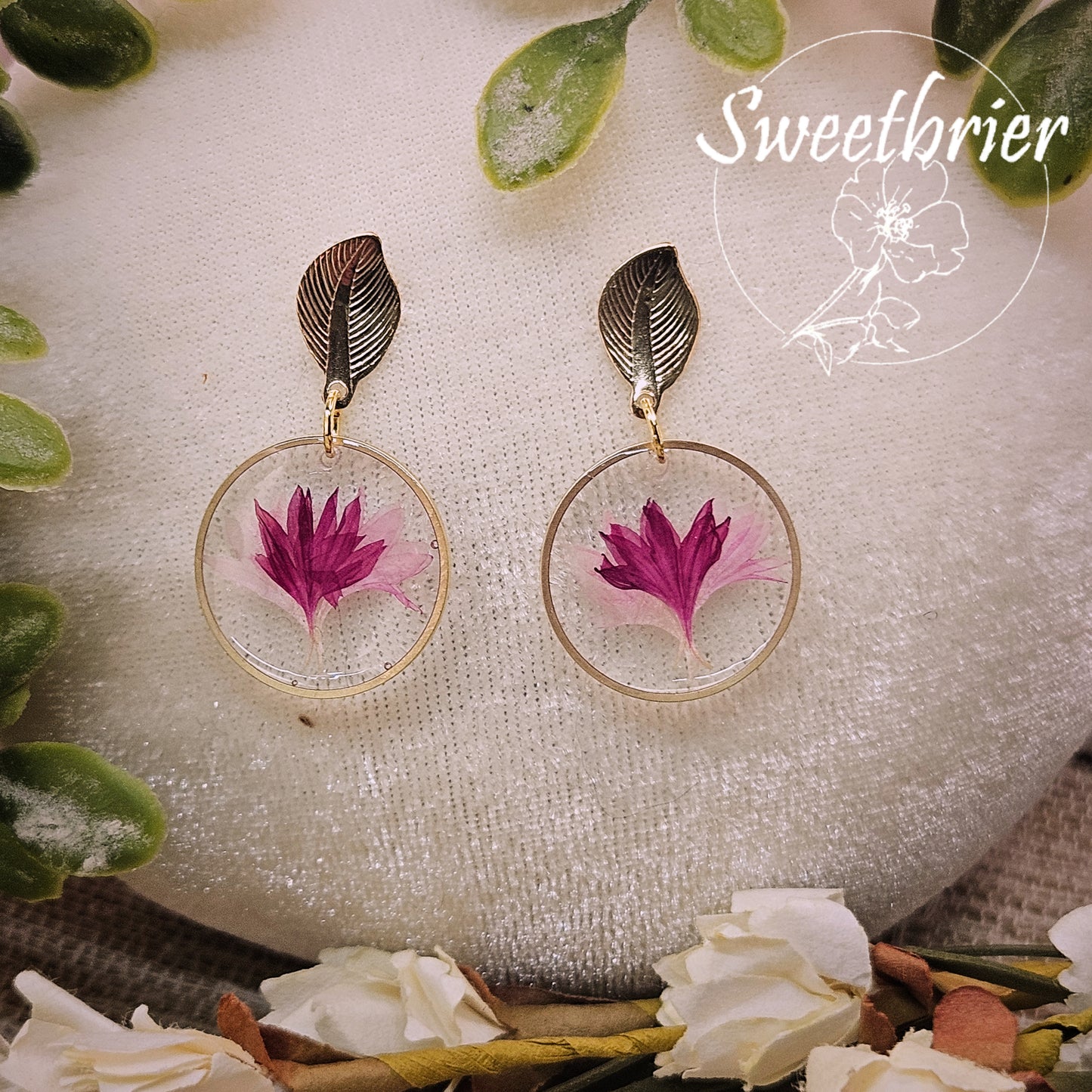 Pink Blossom Whisper Earrings