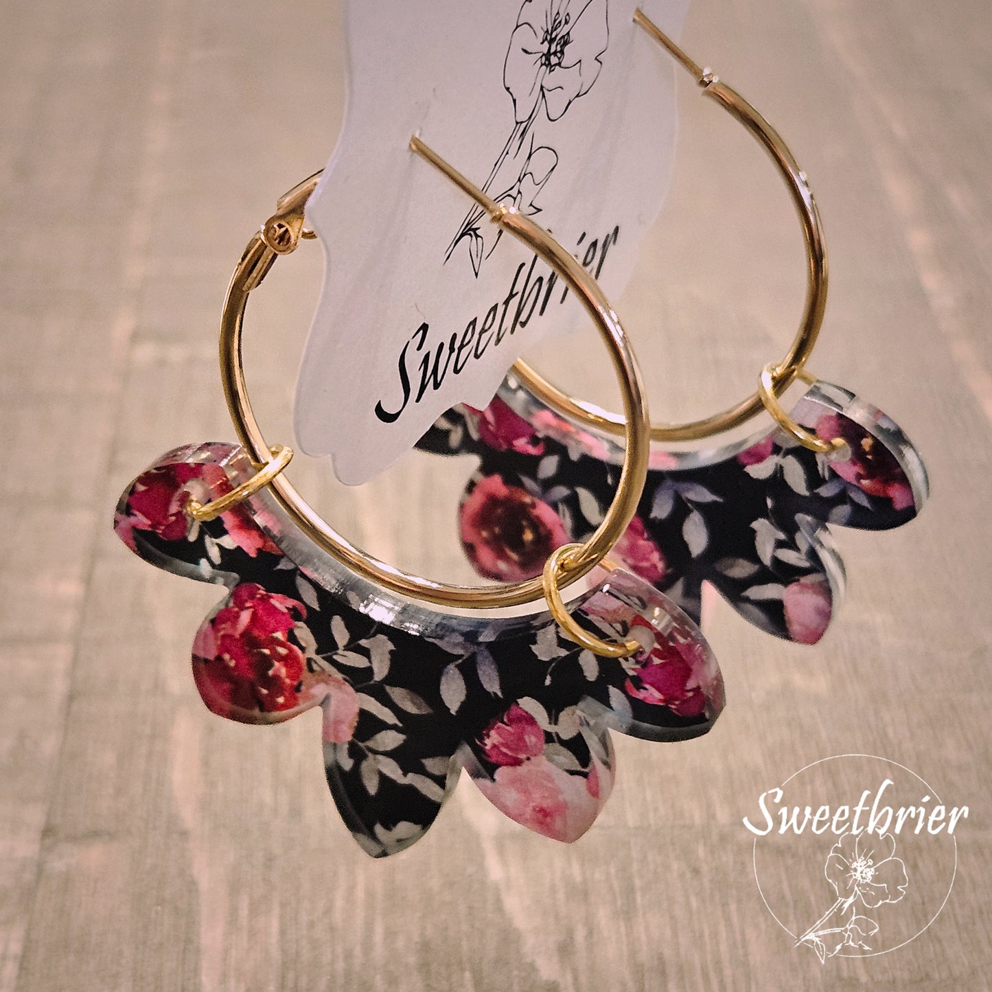 Gold Interchangeable Hoops