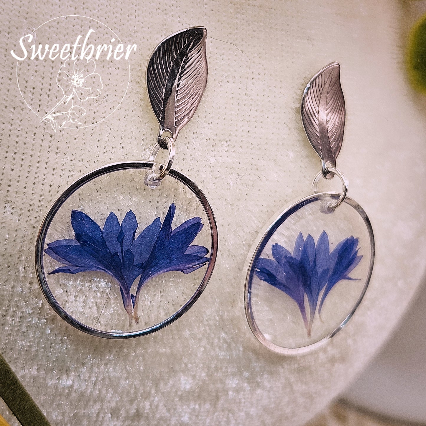 Blue Blossom Whisper Earrings