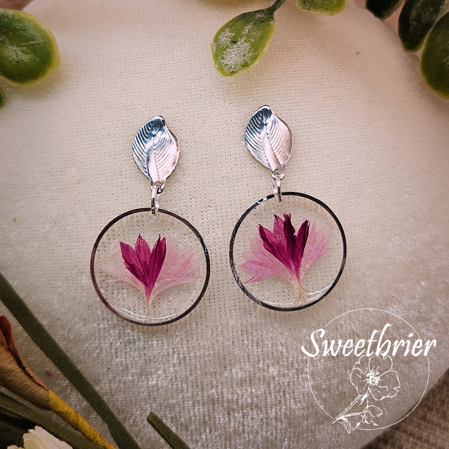 Pink Blossom Whisper Earrings