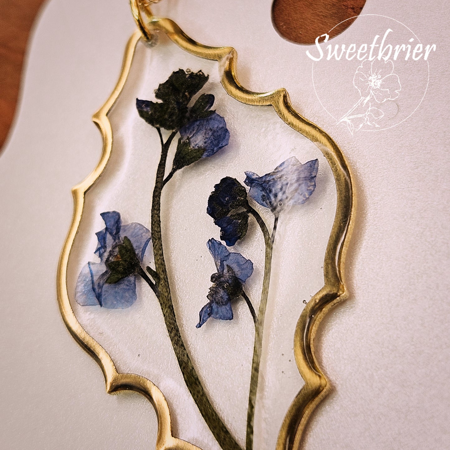Forget-Me-Not Moroccan Necklace