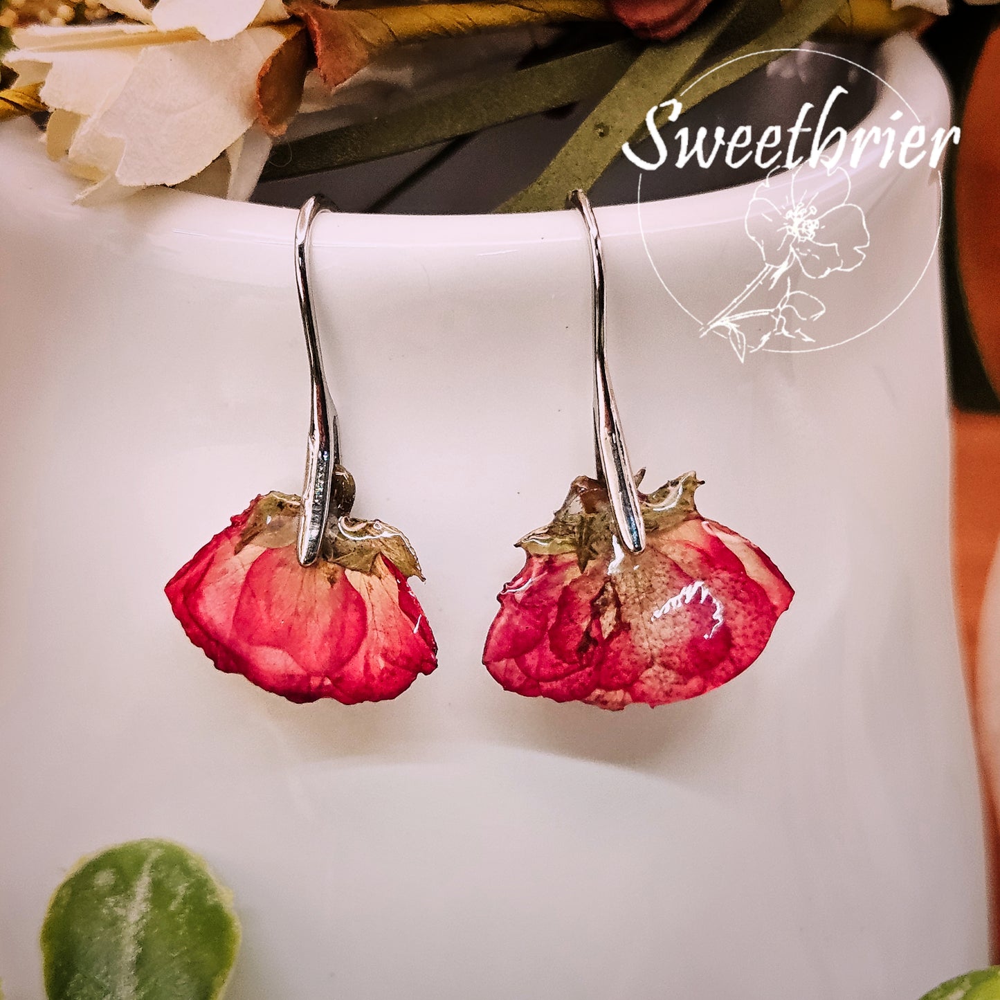 Rose Drift Earrings