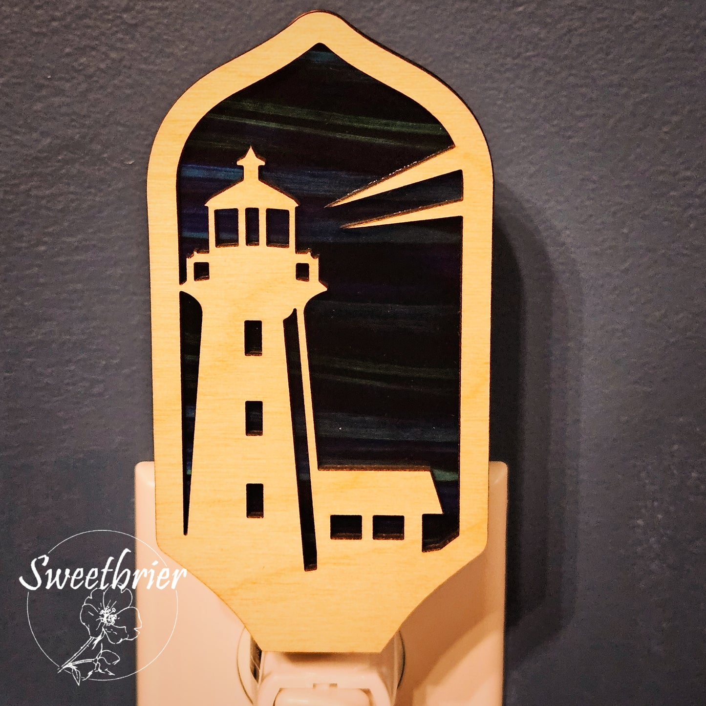 Aqua Lighthouse Nightlight