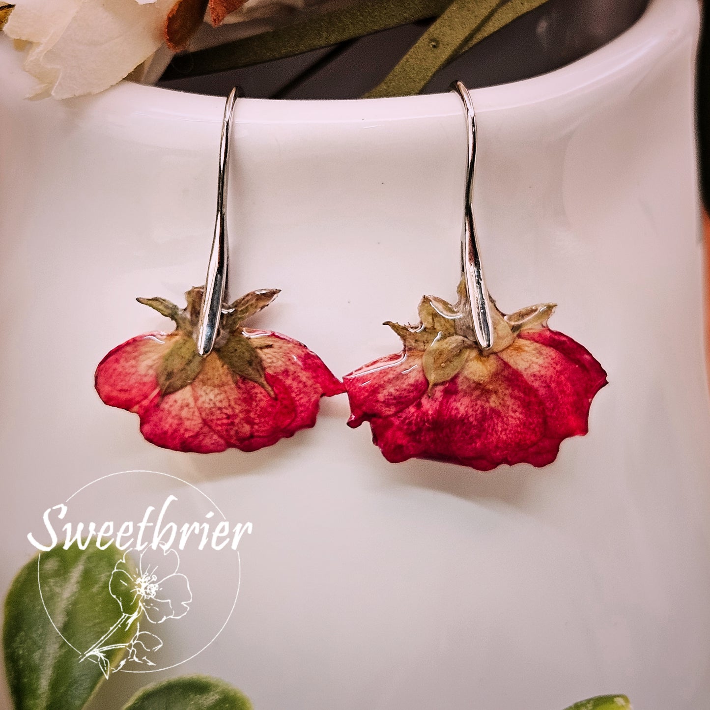 Rose Drift Earrings