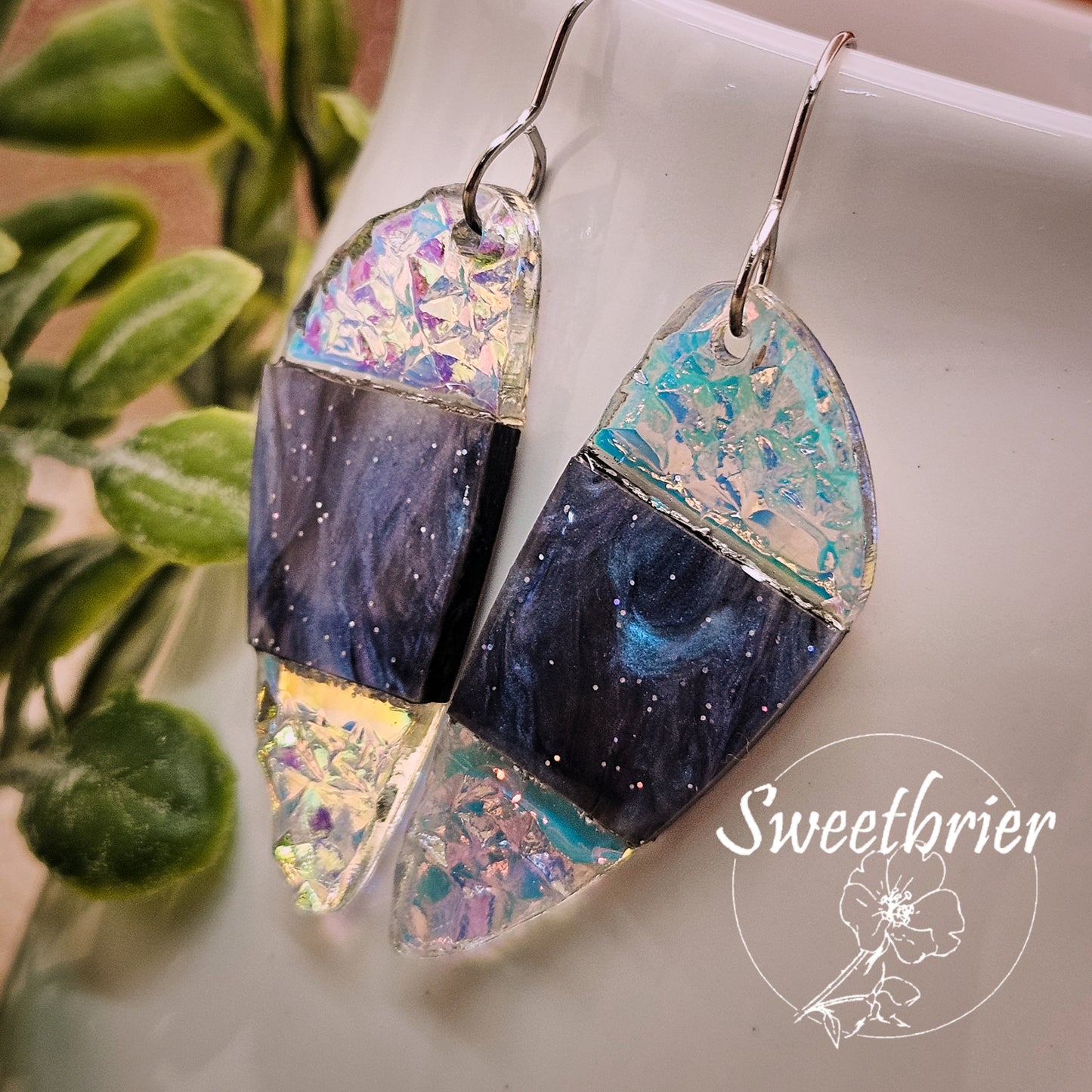 Midnight Frost Earrings