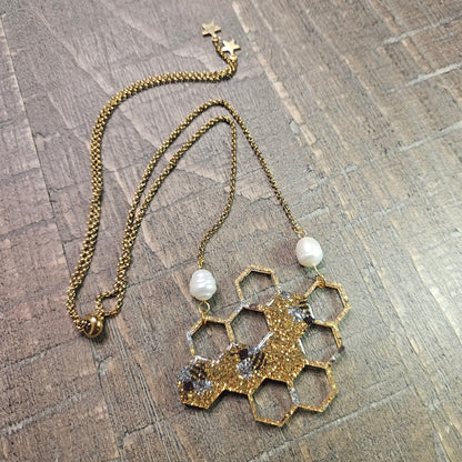 Honeycomb Necklace