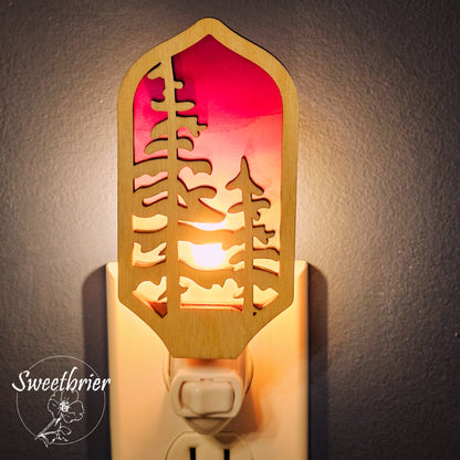 Pine Trees Nightlight